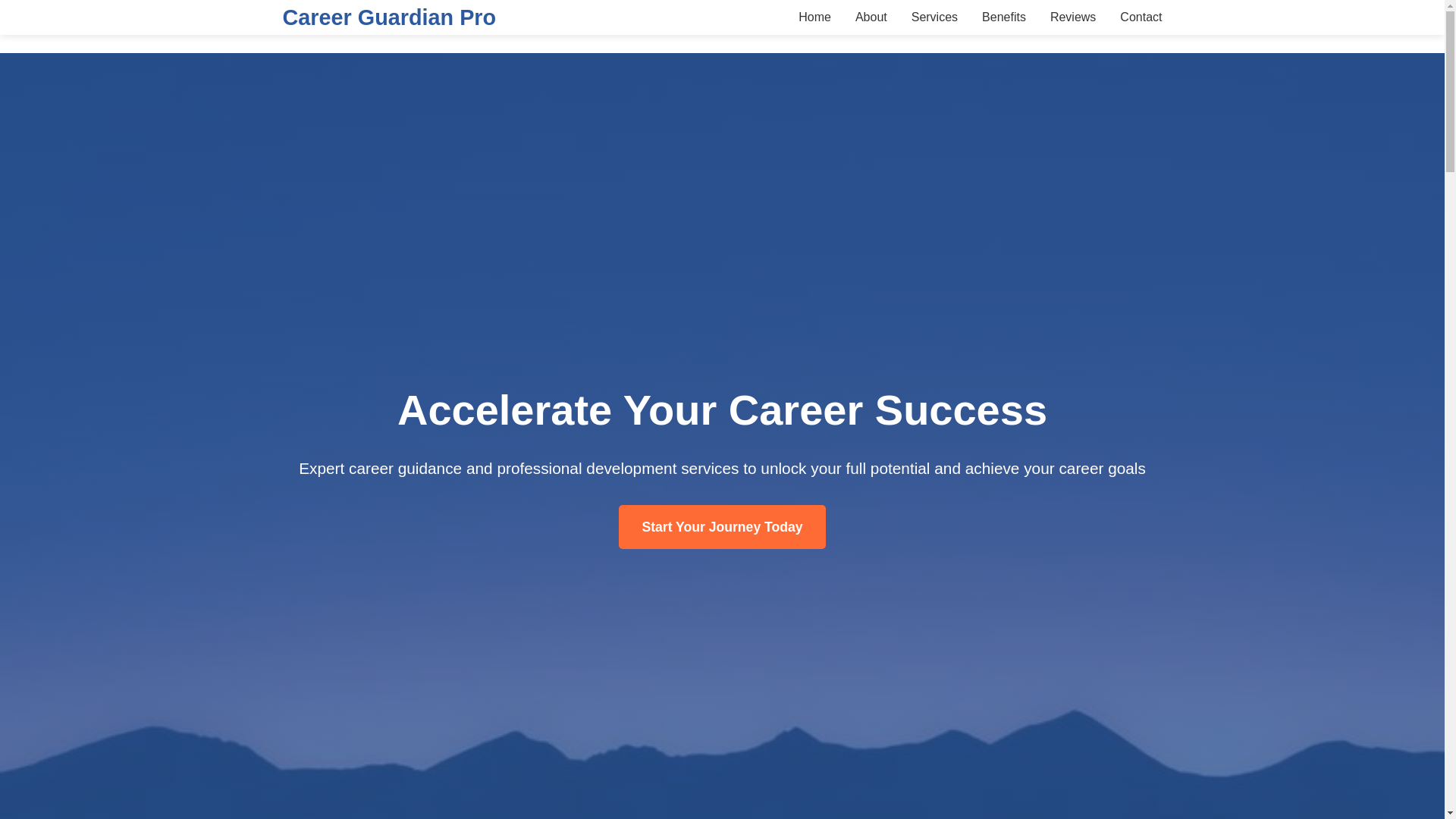 website screenshot of https://careerguardianpro.shop/