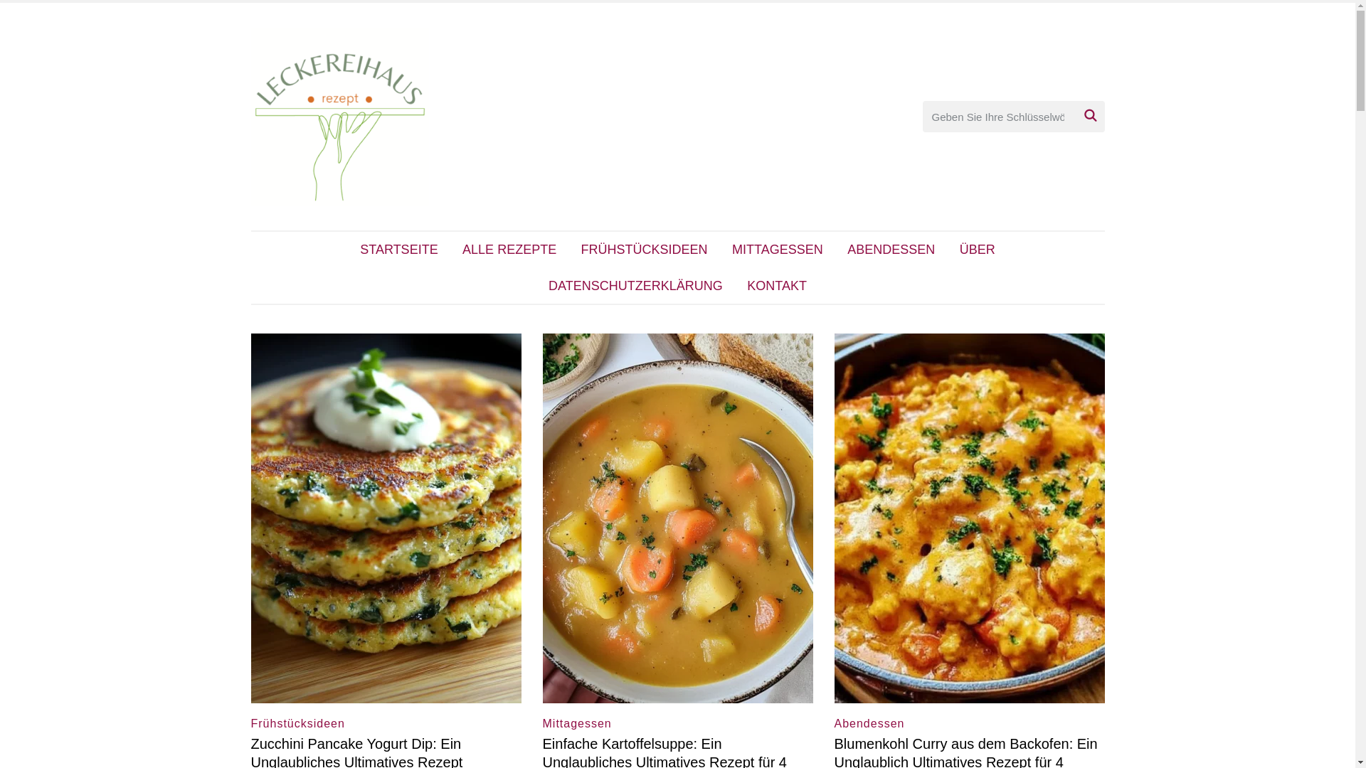 website screenshot of https://leckeresvonmama.com/