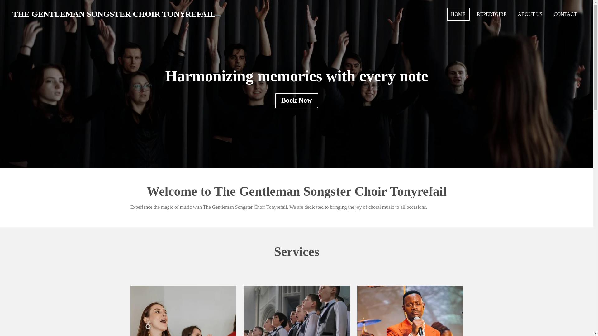 website screenshot of https://the-gentlemen-songster-choir-tonyrefail.com/