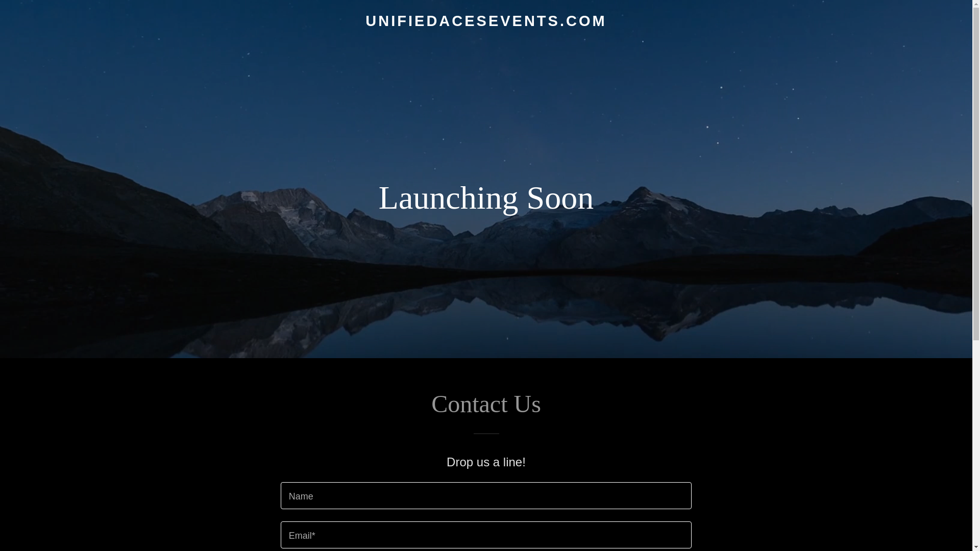 website screenshot of https://unifiedacesevents.com/