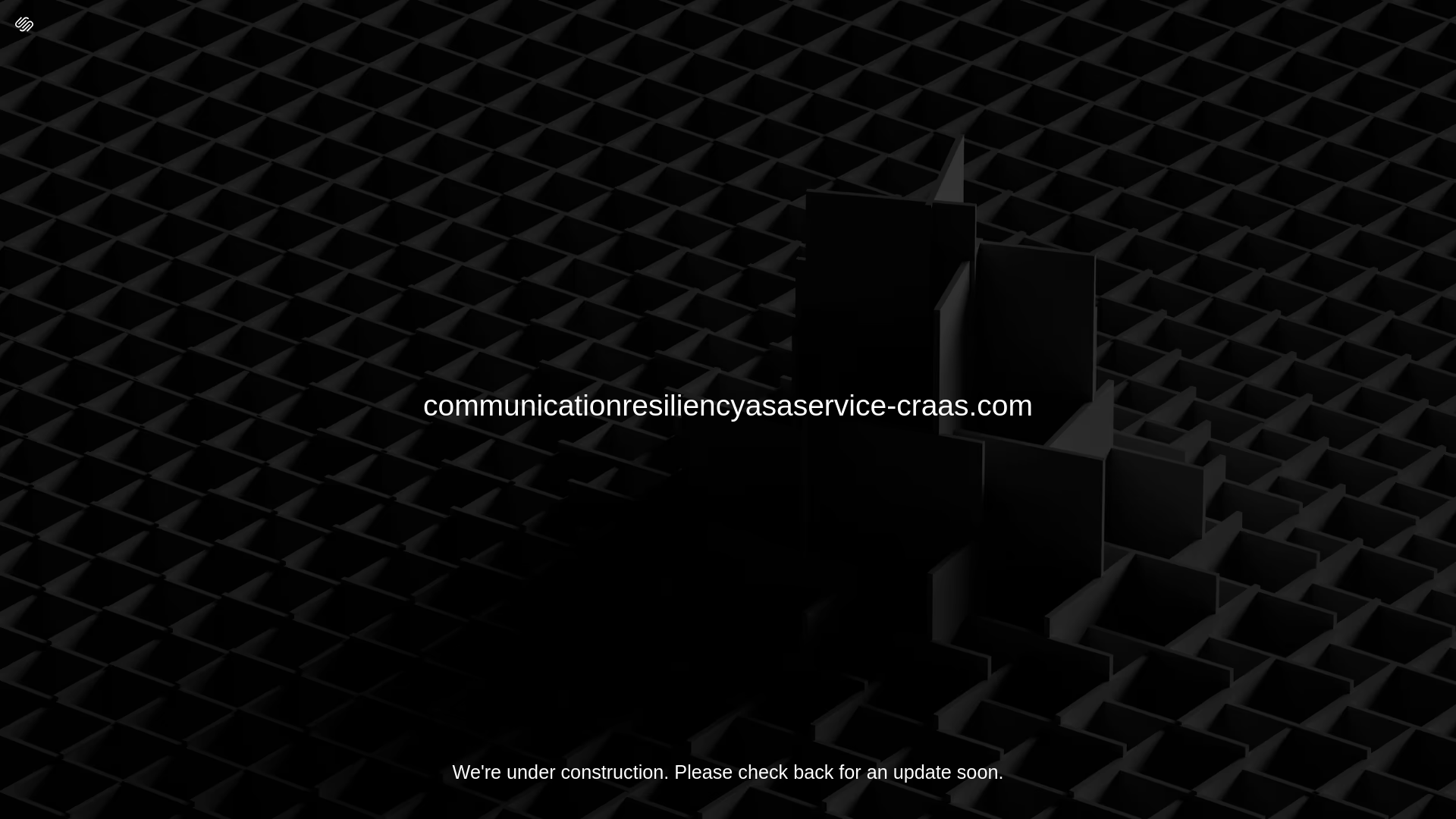 website screenshot of https://communicationresiliencyasaservice-craas.com/