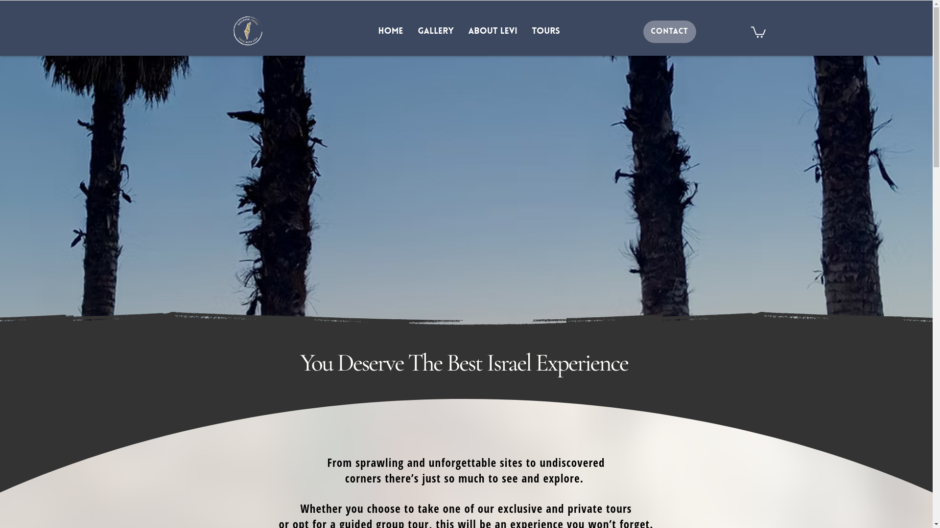 website screenshot of https://israeltouragency.com/