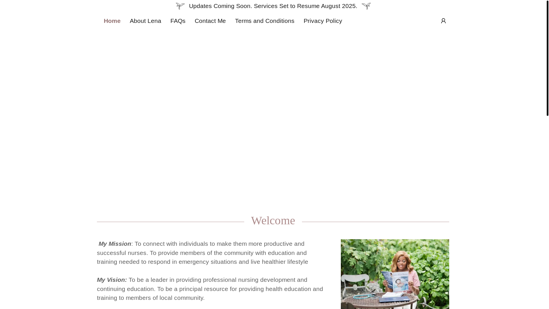 website screenshot of https://thenurselegacy.com/