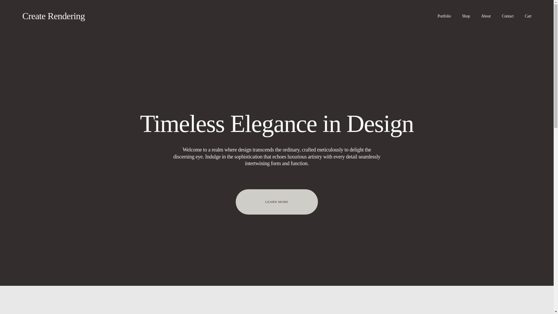 website screenshot of https://createrendering.com/