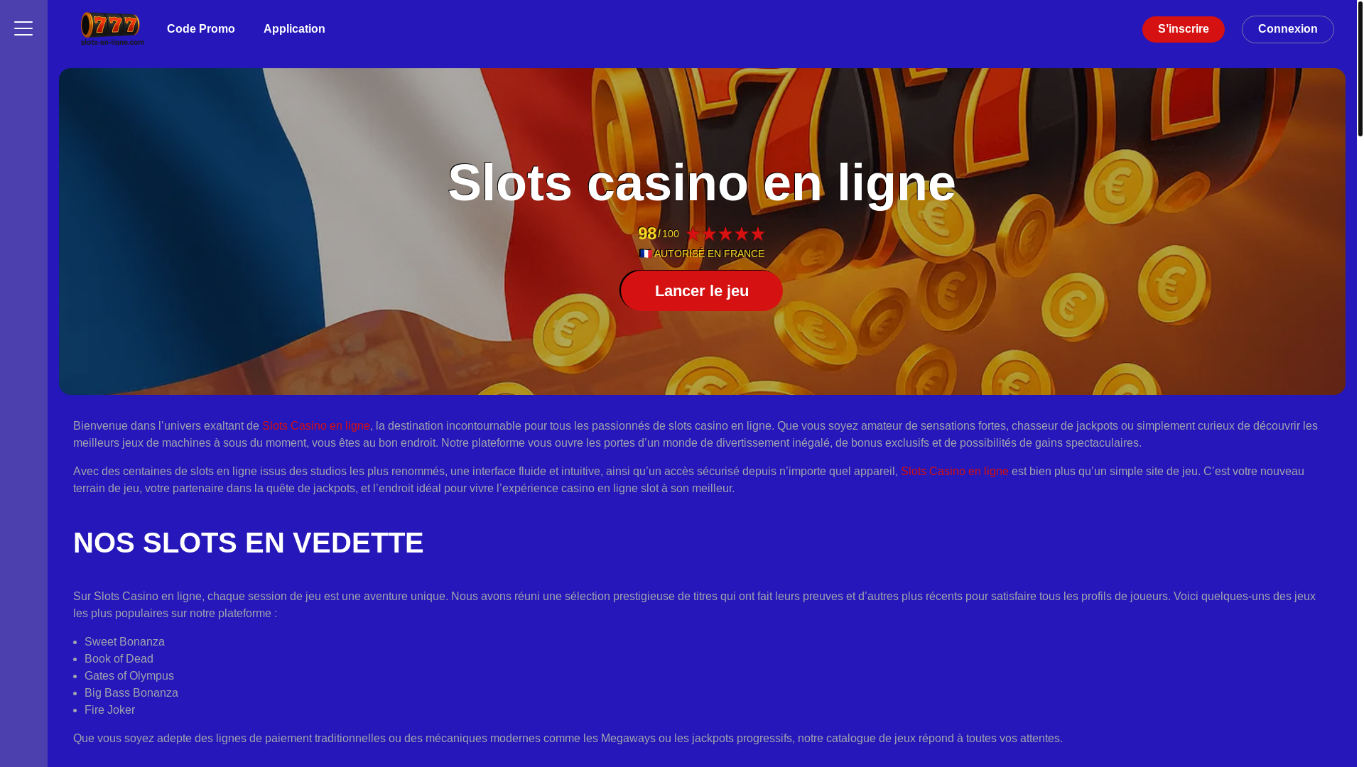 website screenshot of https://slots-en-ligne-com.pages.dev/