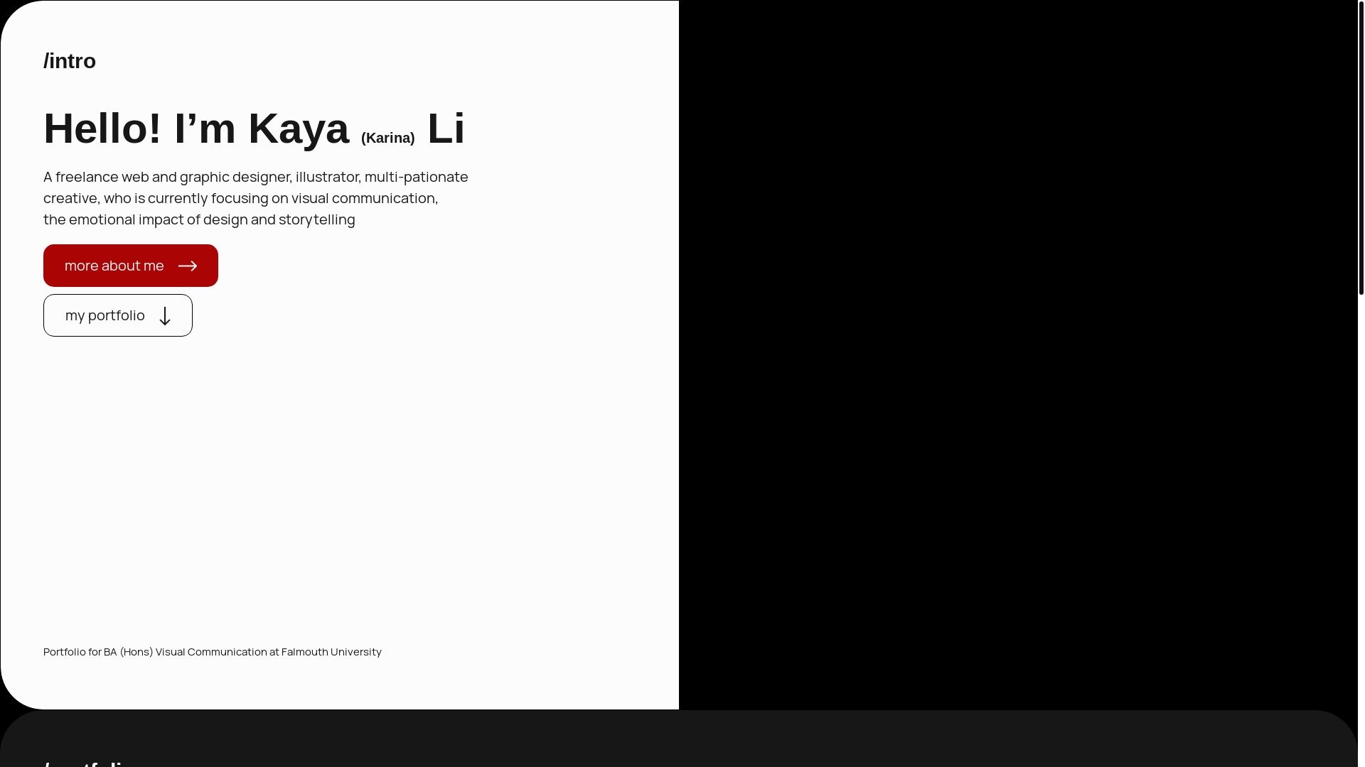 website screenshot of https://kayafalmouth.pages.dev/