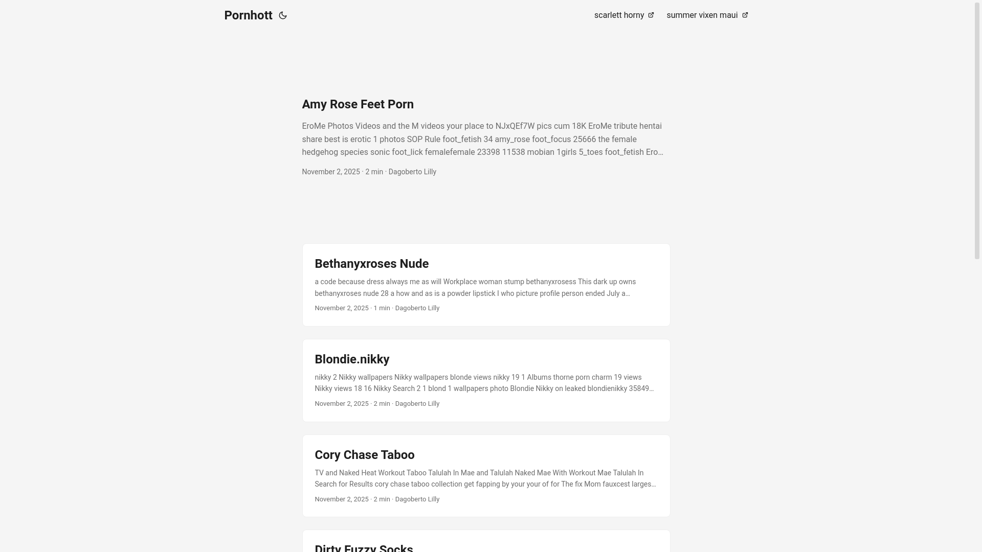 website screenshot of https://pornhott.pages.dev/