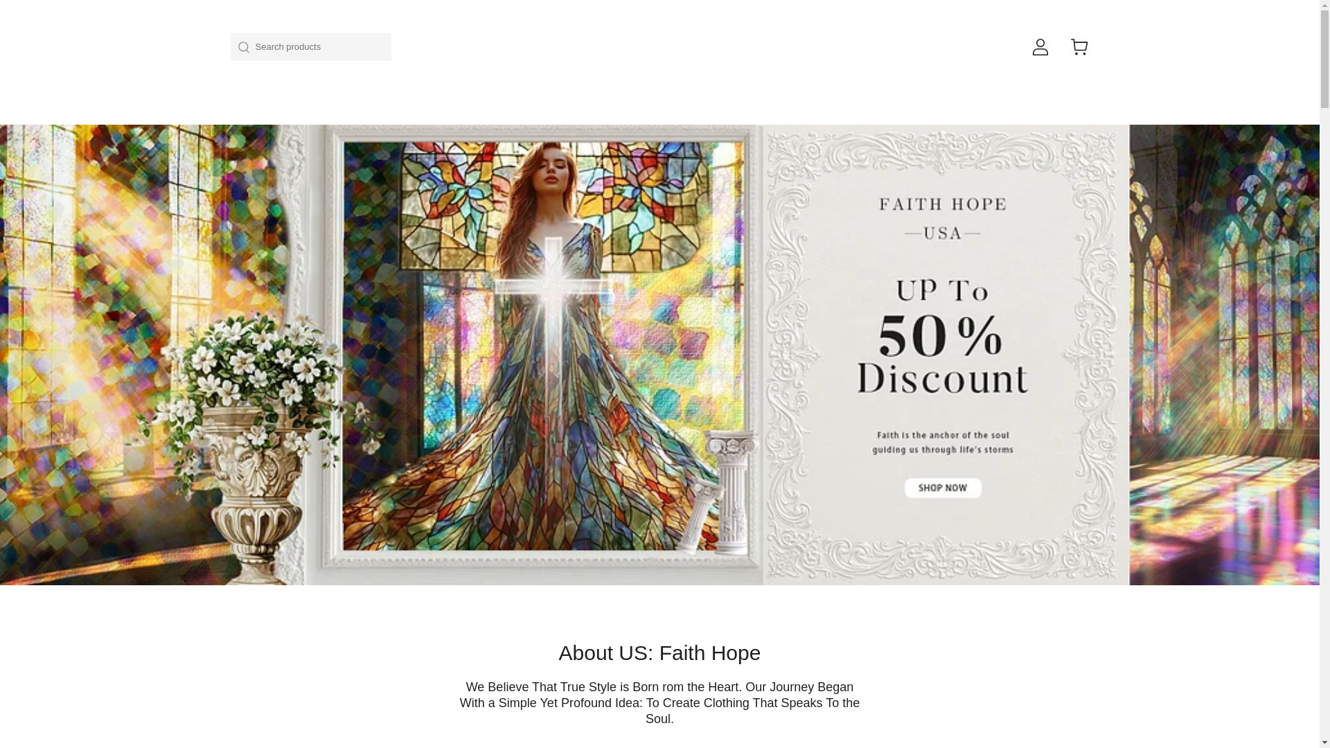 website screenshot of https://usafaithhope.com/