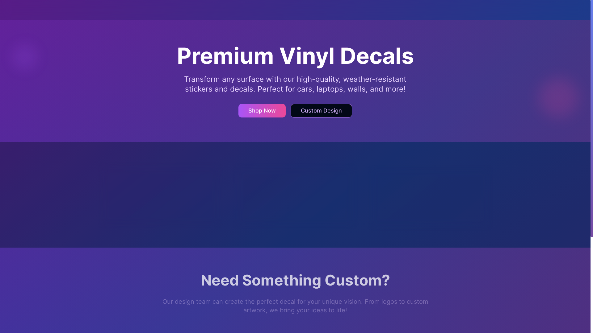 website screenshot of https://vinylvandal.com/