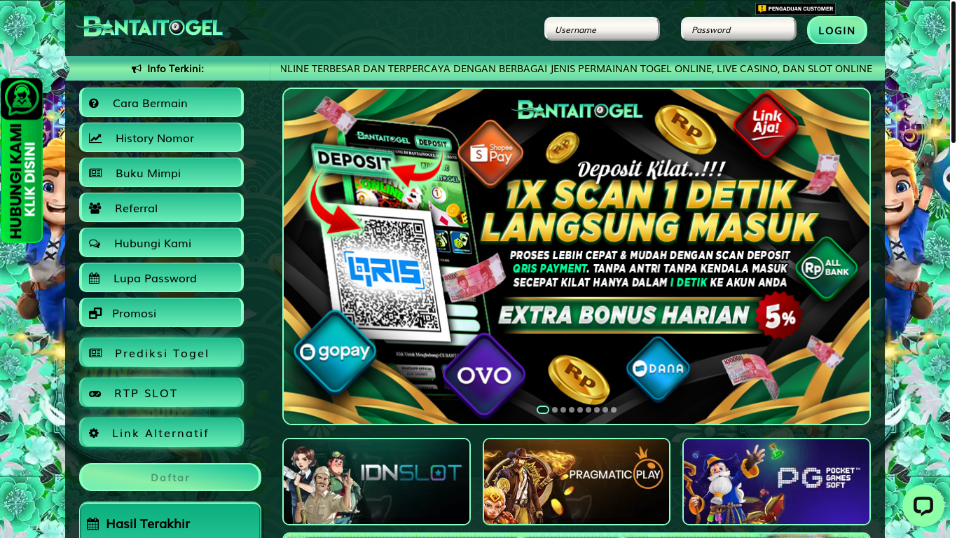 website screenshot of https://bantaivere.com/