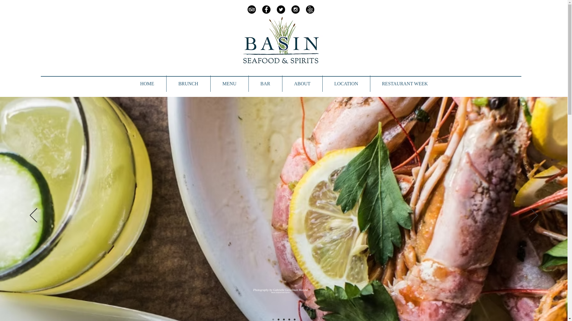 website screenshot of https://basinneworleans.com/
