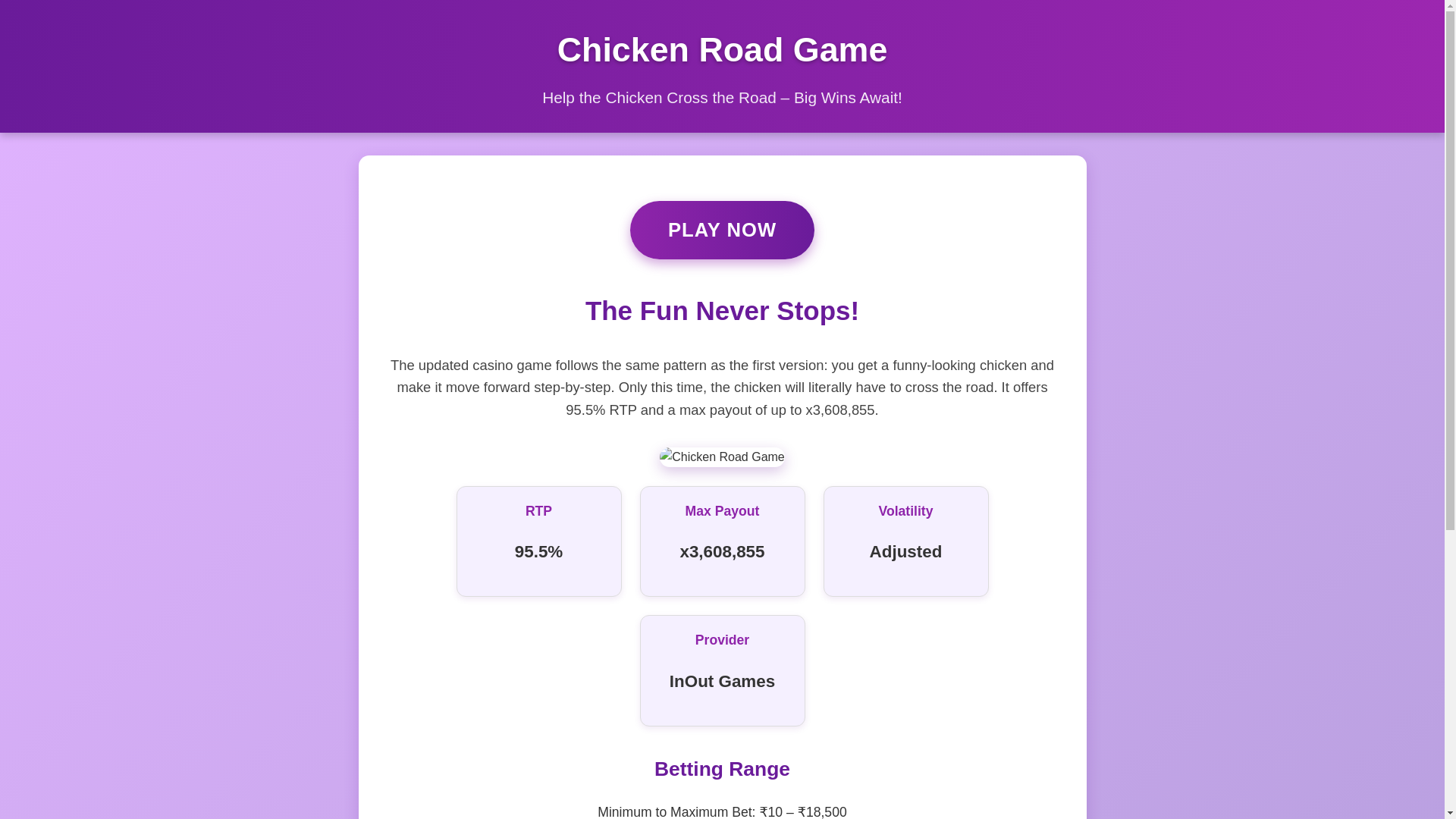 website screenshot of https://chicken-road-game-in.online/