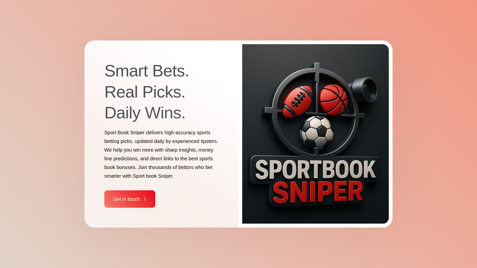 website screenshot of https://sportbooksniper.com/