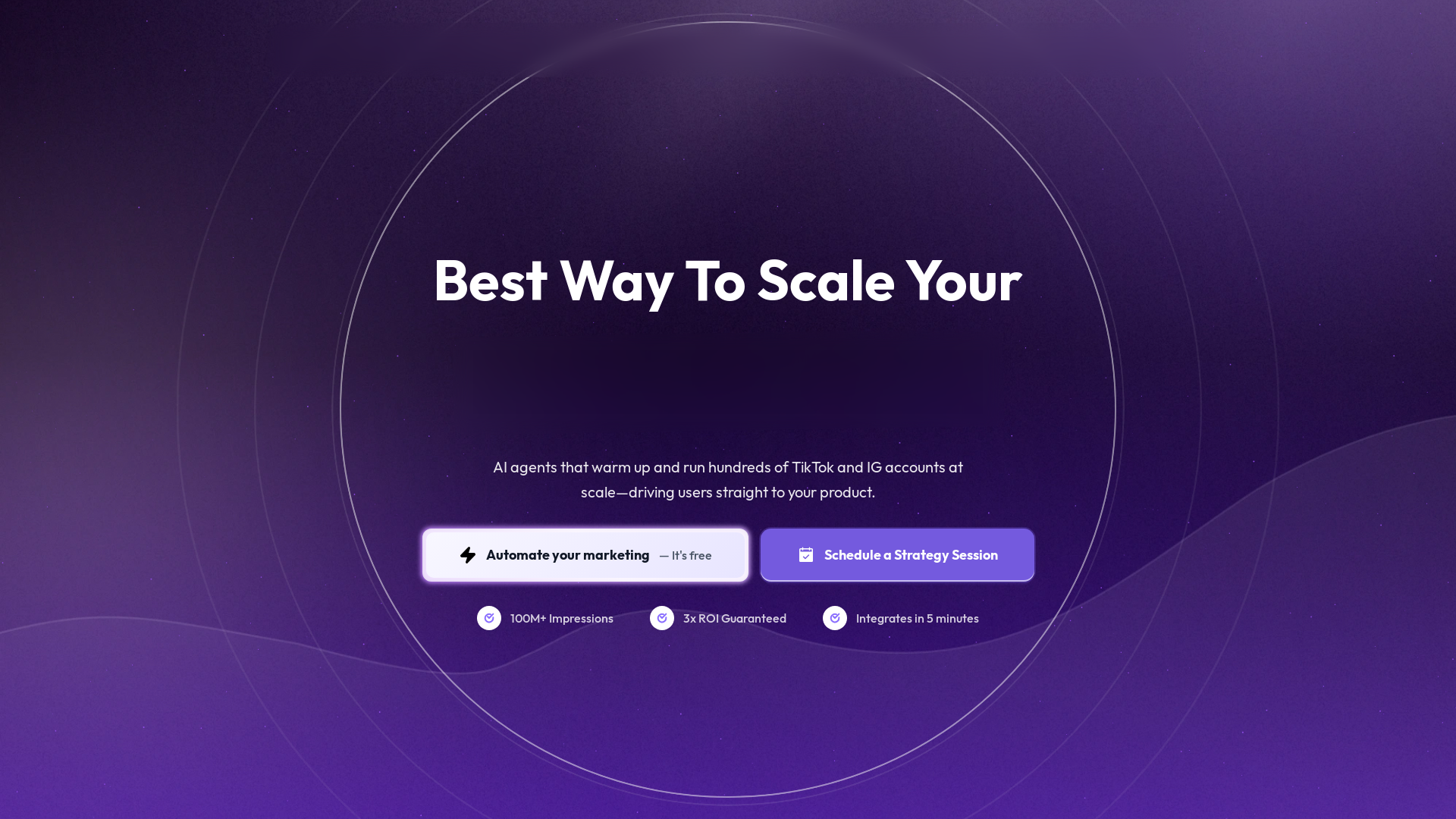 website screenshot of https://echosaudience.com/