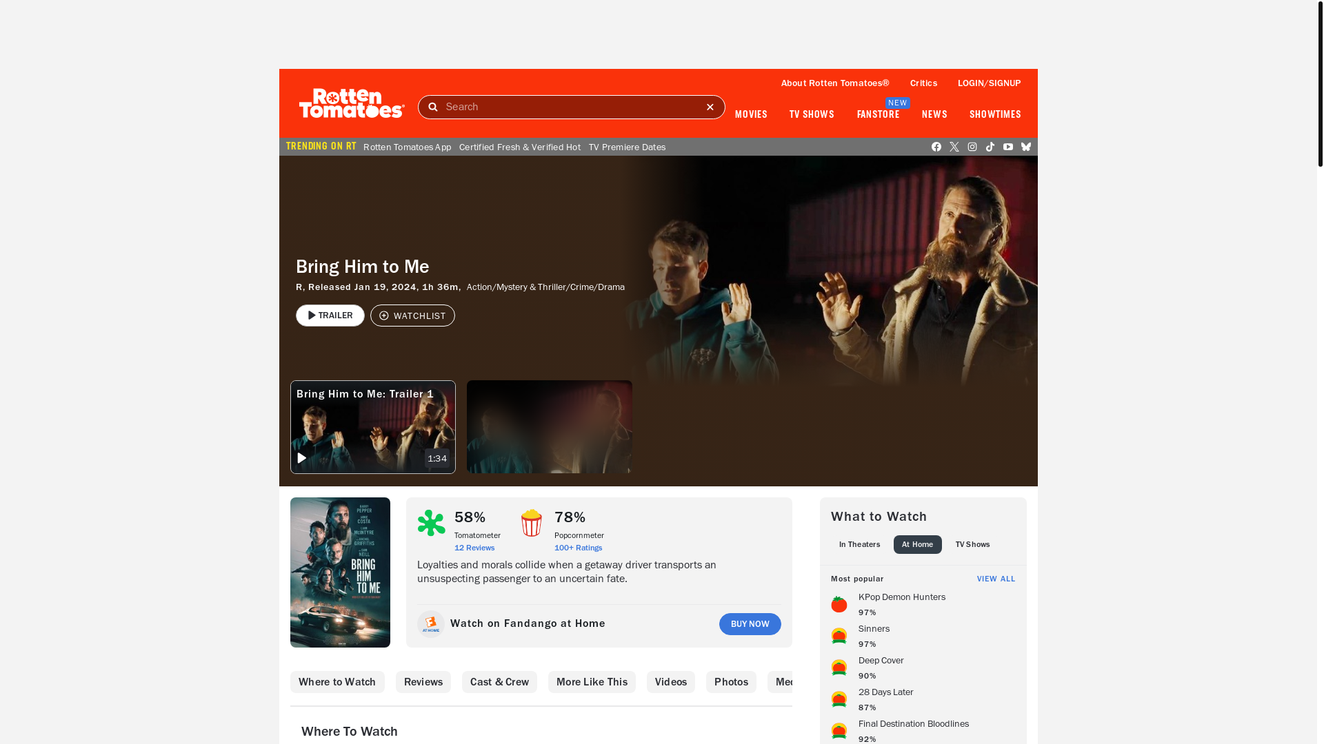 website screenshot of https://www.rottentomatoes.com/m/bring_him_to_me