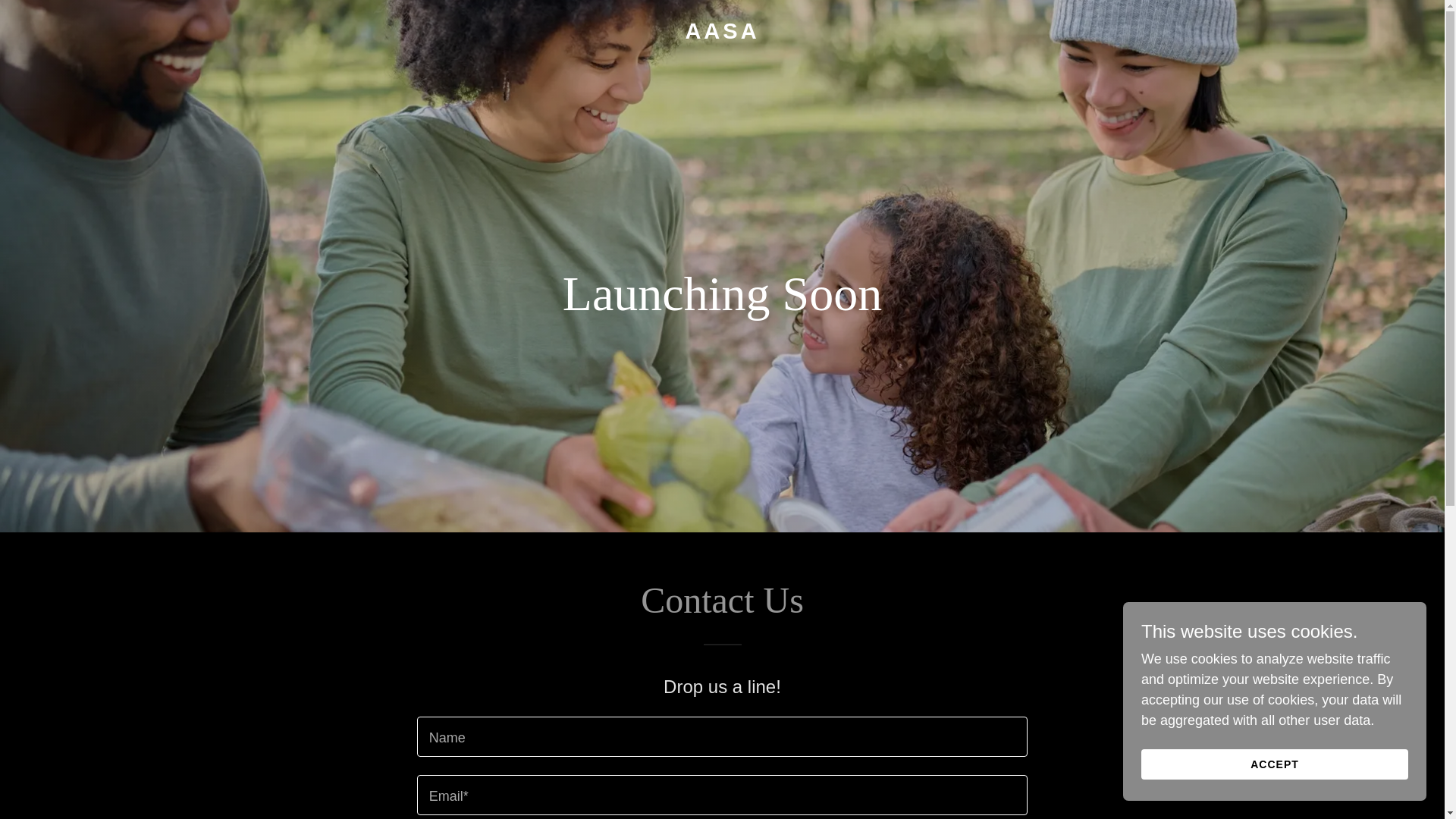 website screenshot of https://aasaofficial.org/