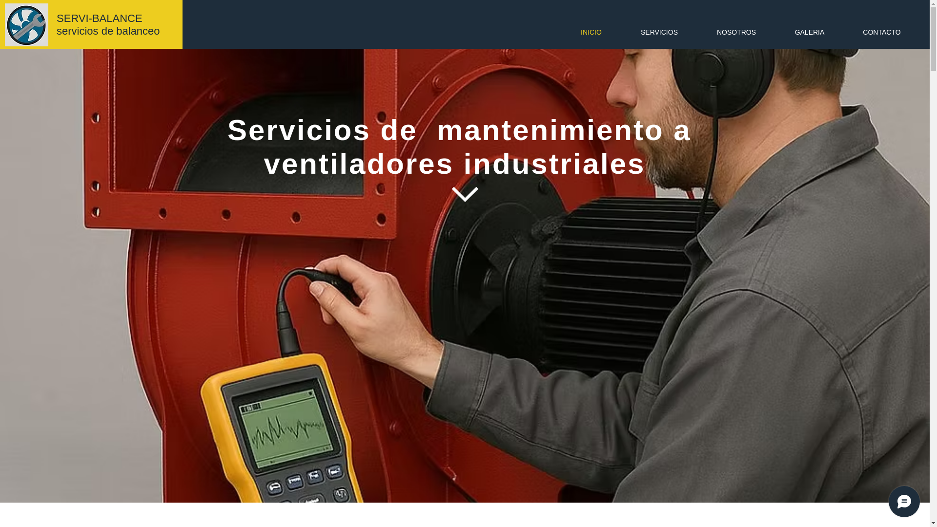website screenshot of https://serviciosdebalanceo.com/