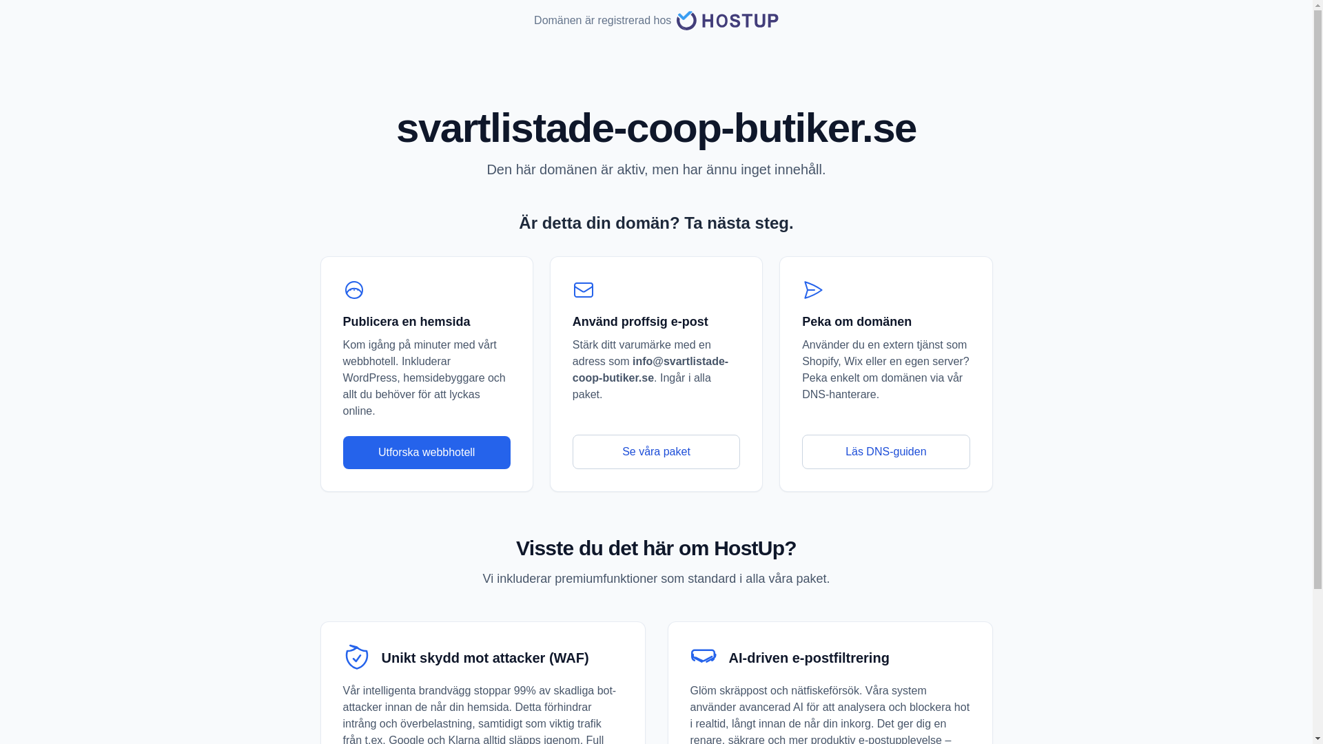 website screenshot of https://svartlistade-coop-butiker.se/