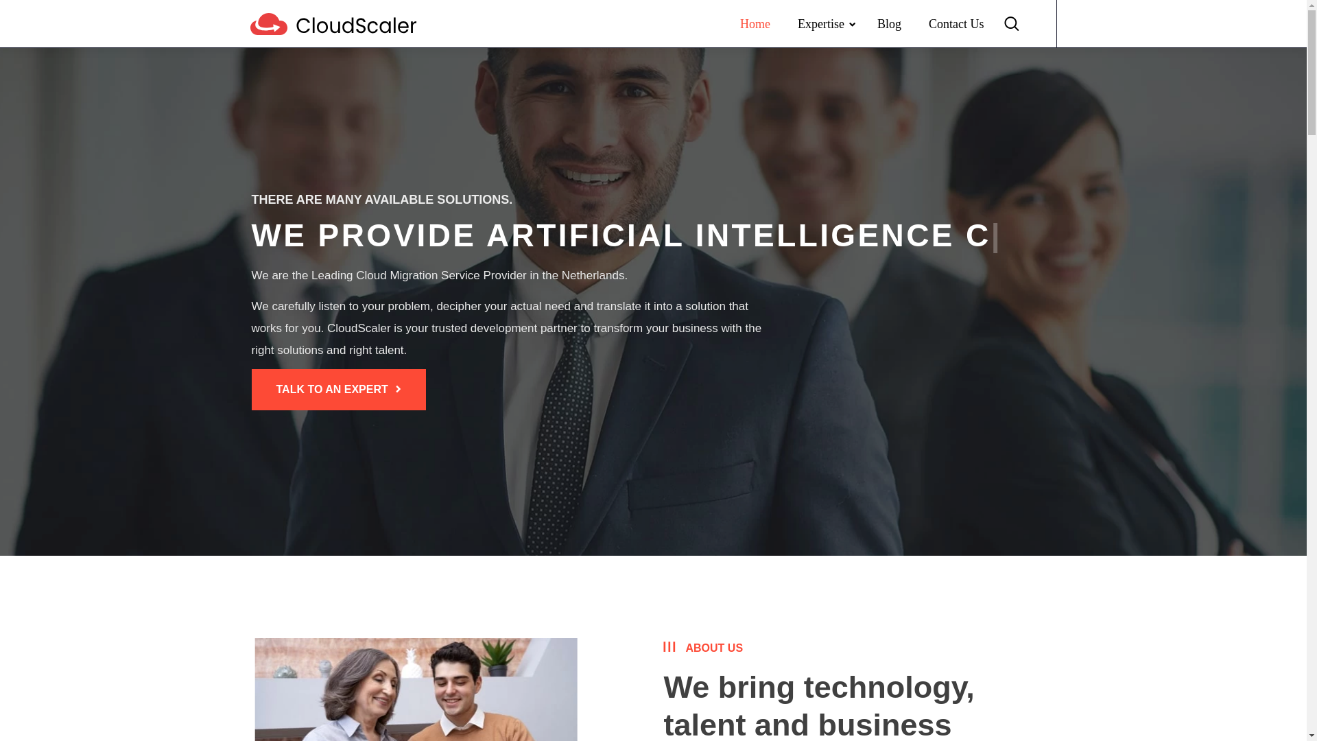 website screenshot of https://cloudscalershop.com/