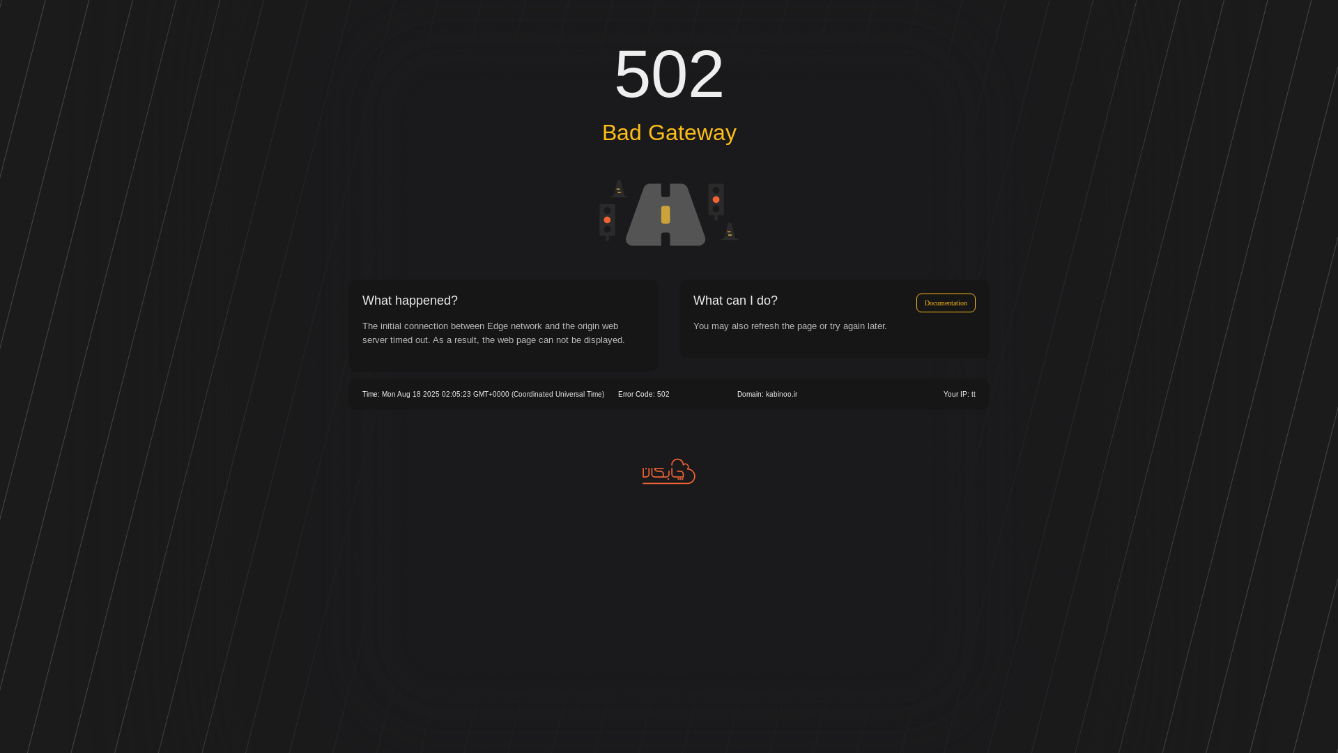 website screenshot of https://kabinoo.ir/