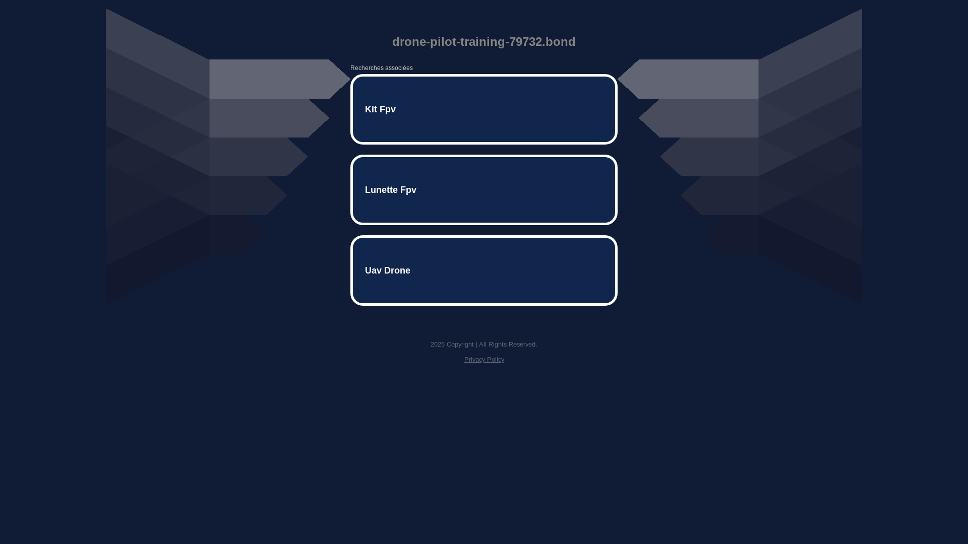 website screenshot of https://drone-pilot-training-79732.bond/