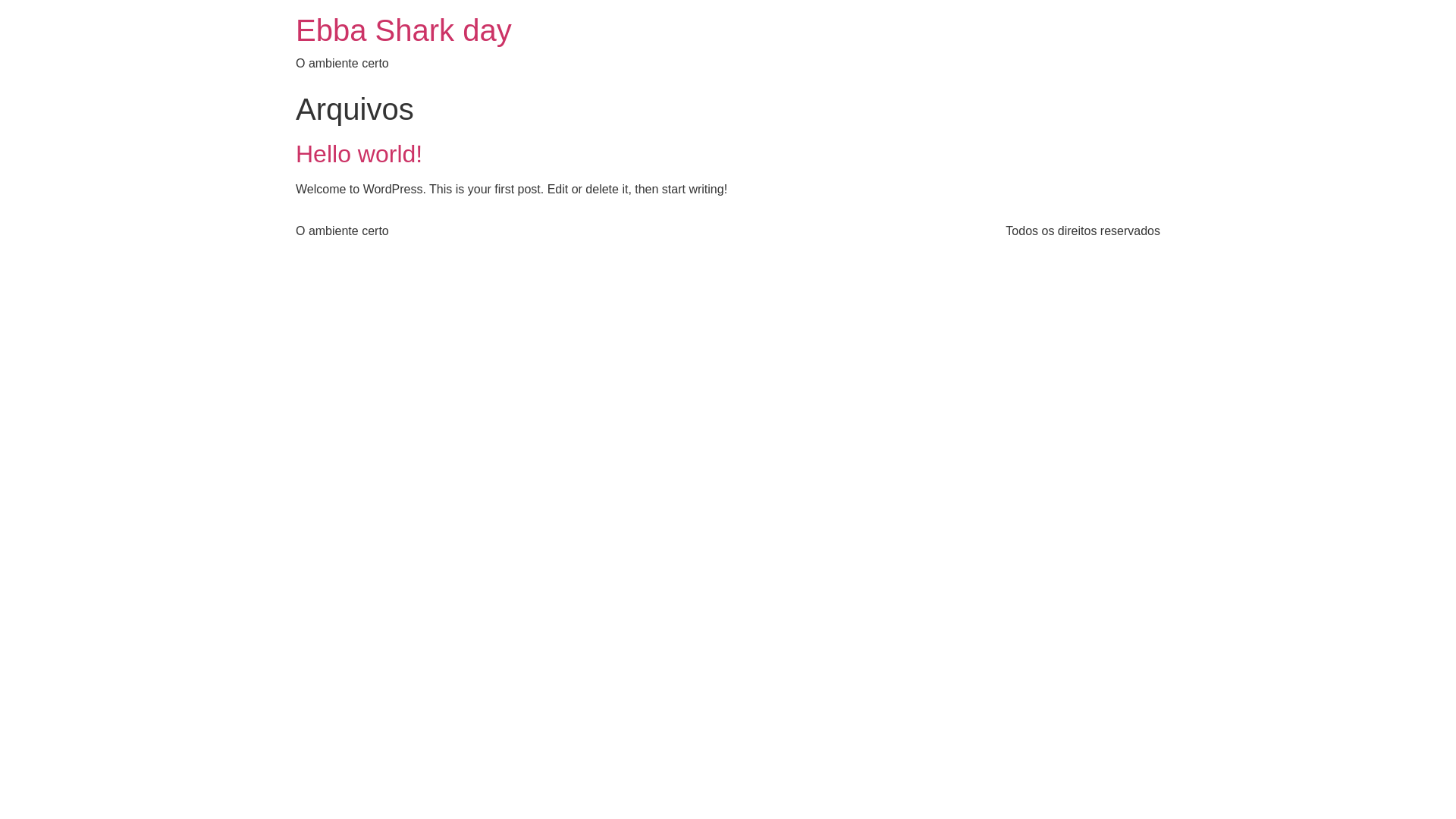 website screenshot of https://ebbasharkday.com/