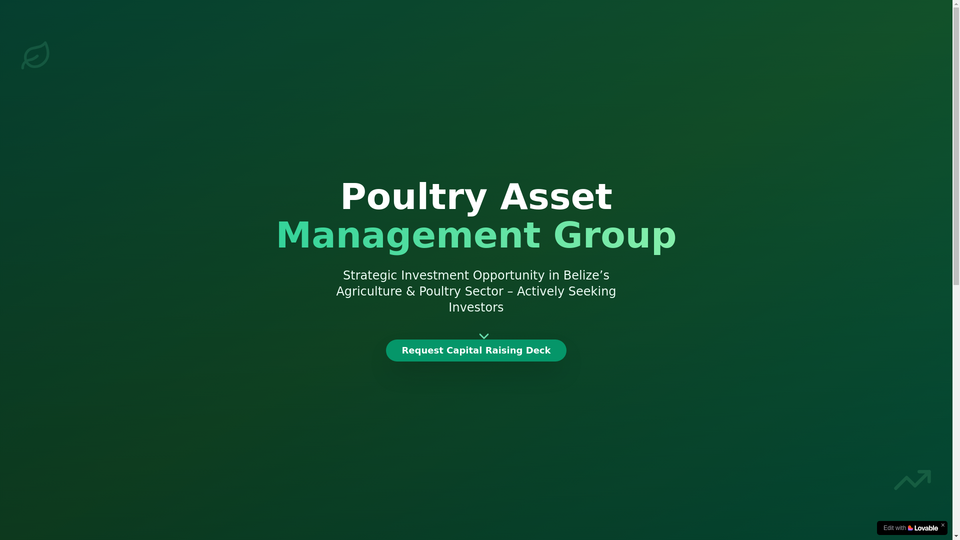 website screenshot of https://poultryaminvesting.com/