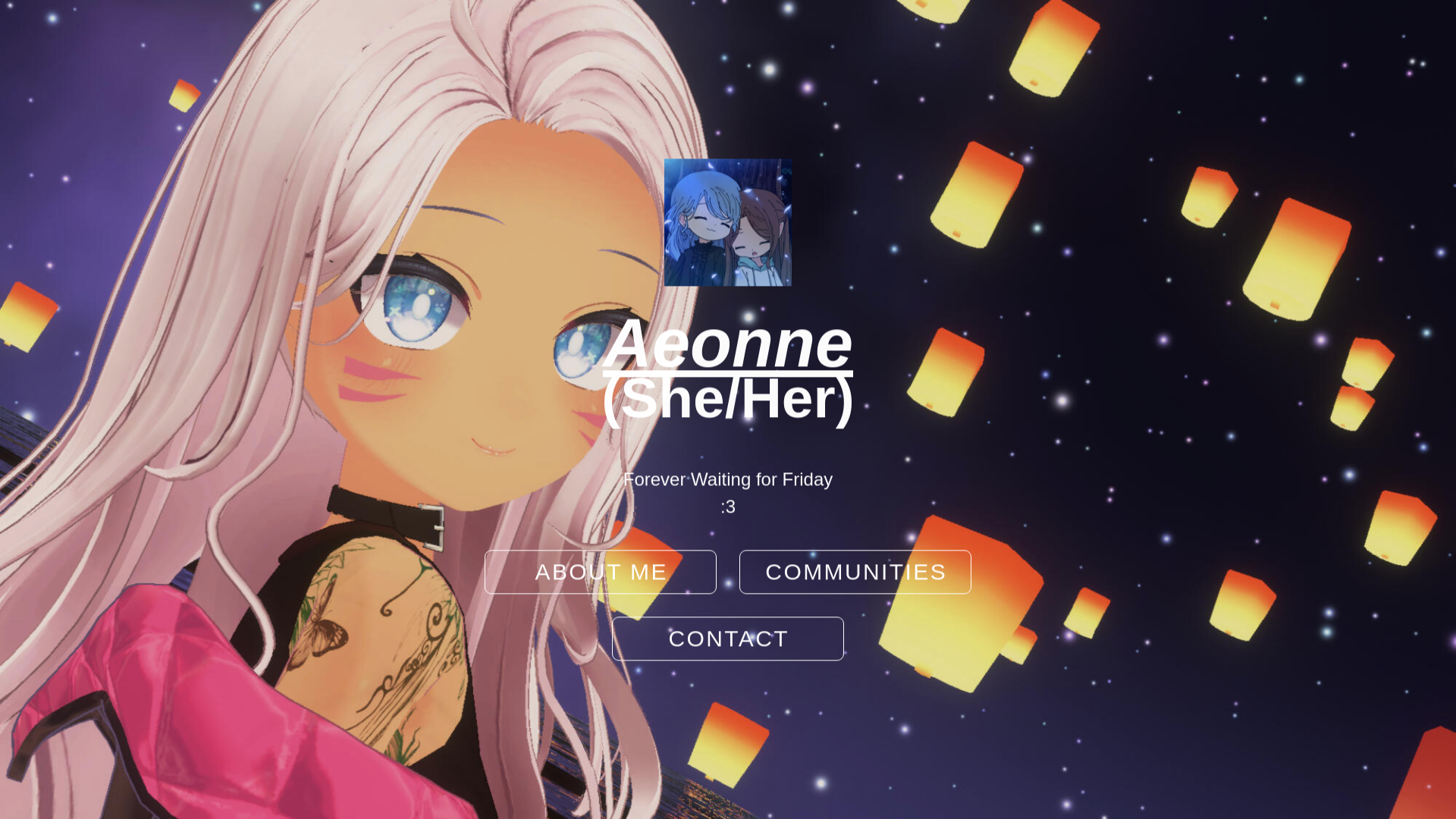 website screenshot of https://aeonne.net/
