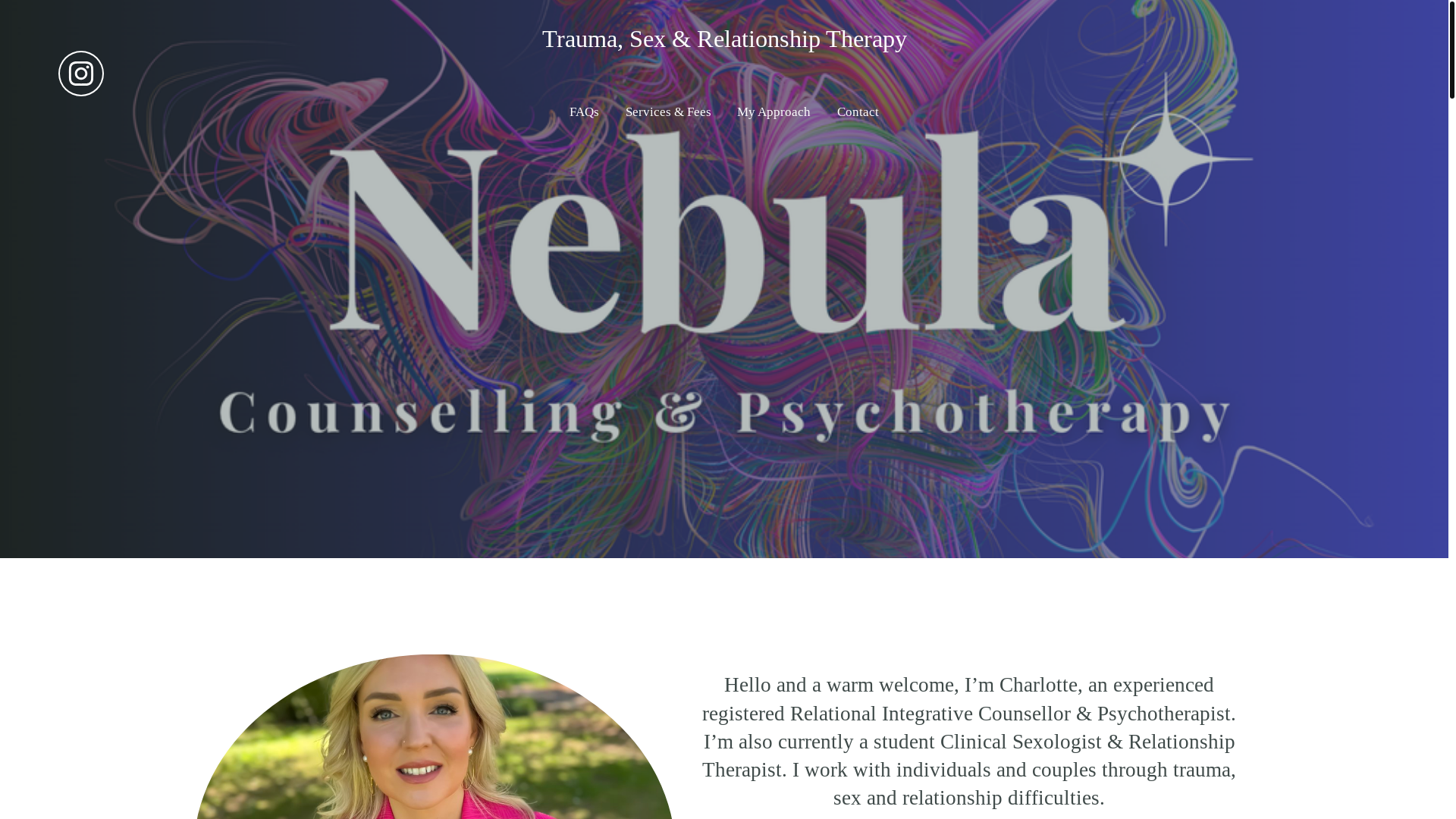 website screenshot of https://traumasexandrelationshiptherapy.co.uk/