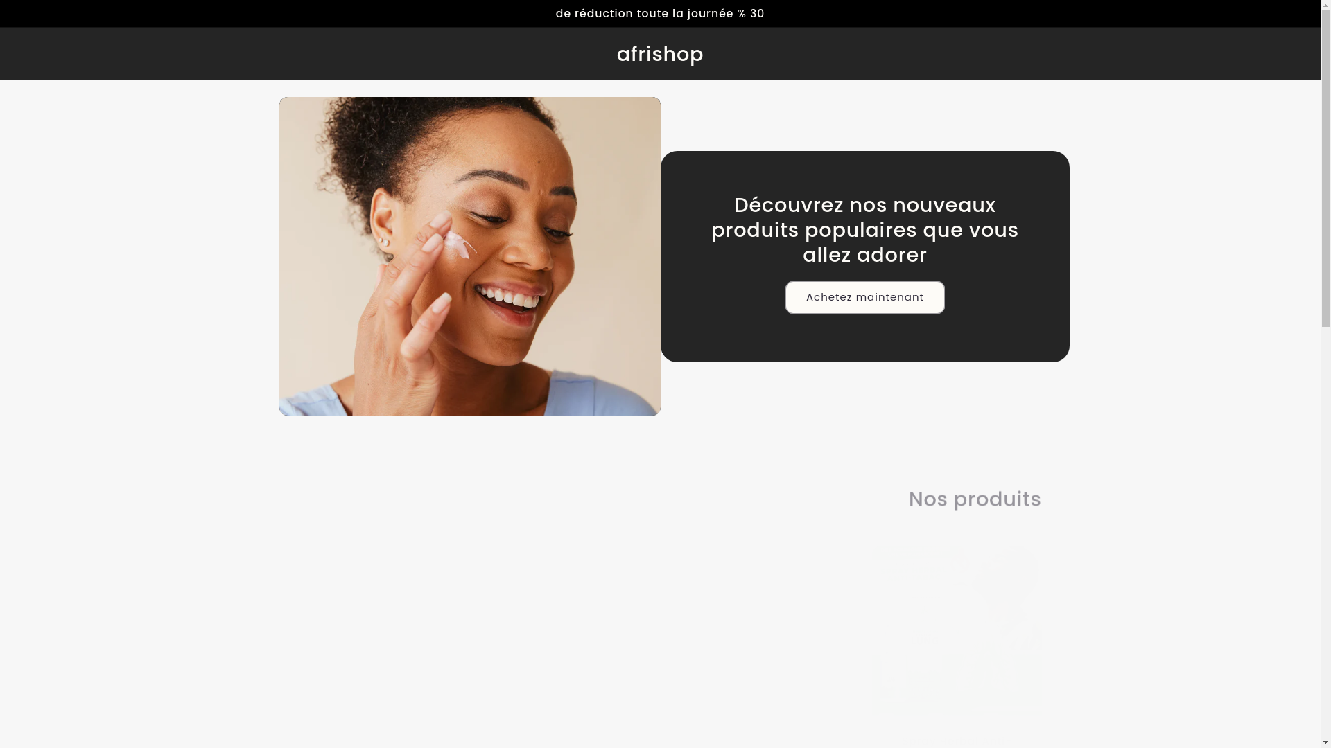 website screenshot of https://origafrica.store/