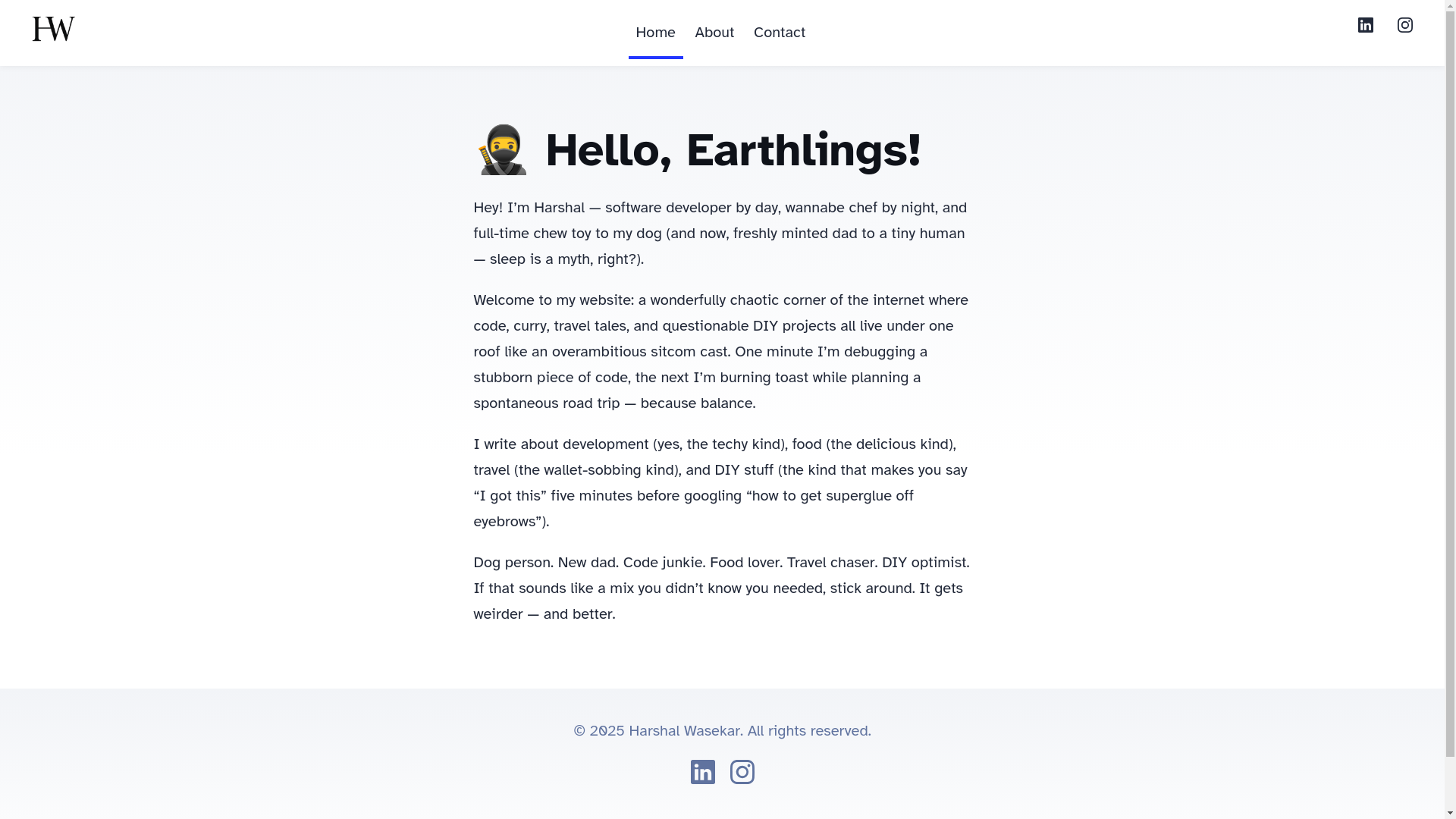 website screenshot of https://myblazingwebsite.pages.dev/