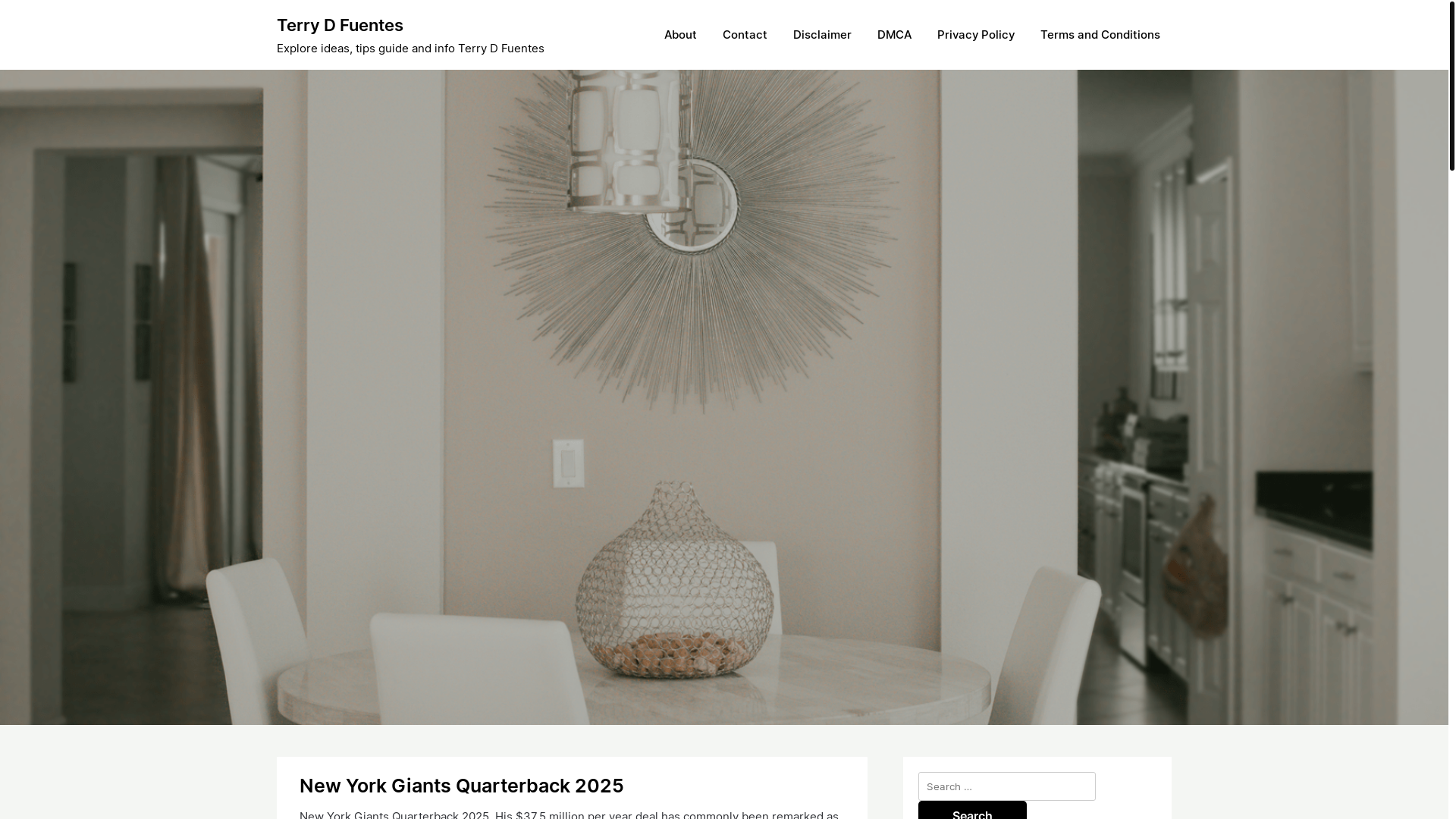website screenshot of https://terrydfuentesg.pages.dev/