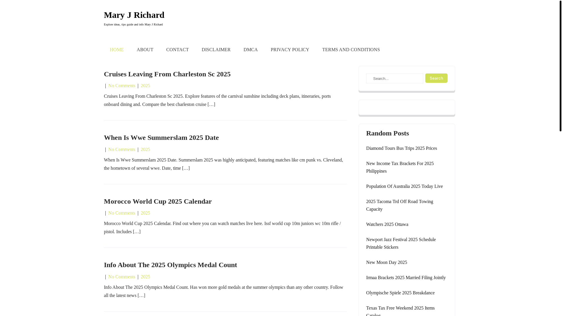 website screenshot of https://maryjricharda.pages.dev/