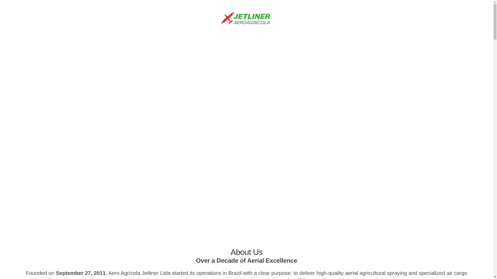 website screenshot of https://aeroagricolajetliner.com/
