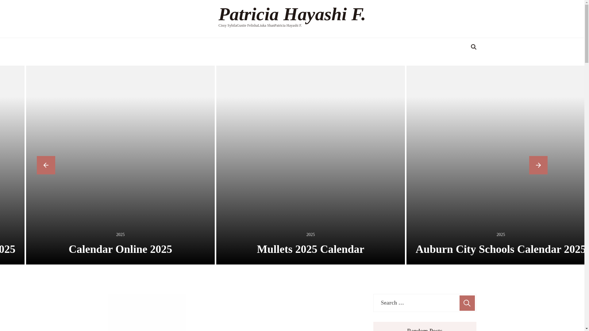 website screenshot of https://patriciahayashif.pages.dev/