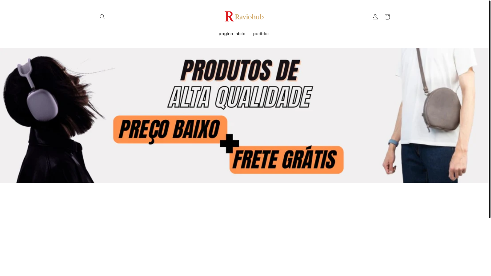 website screenshot of https://raviohub.com/