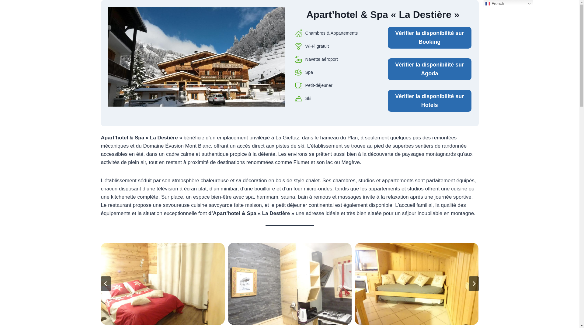 website screenshot of https://apparthotelladestiere.top/