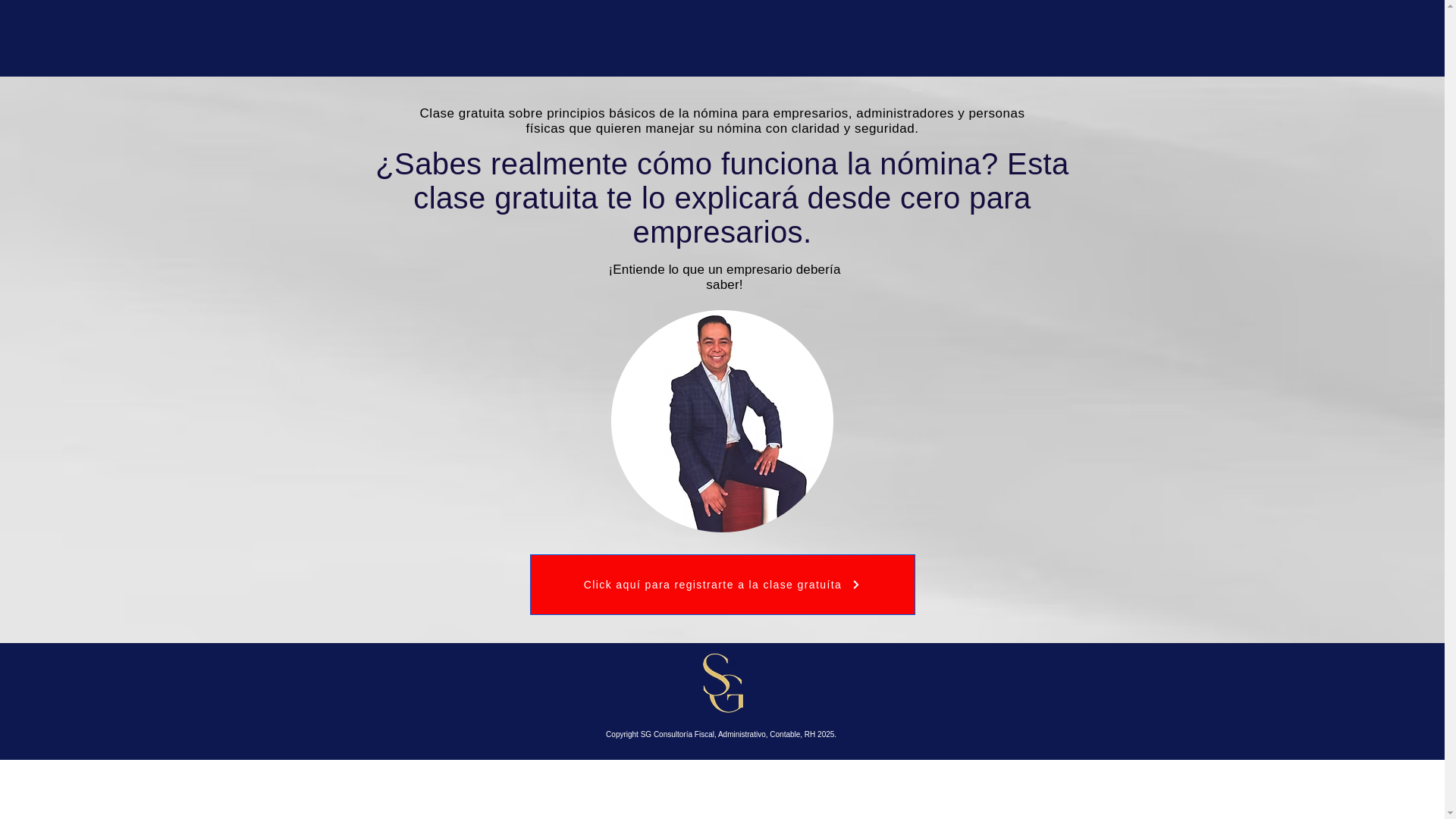 website screenshot of https://sgconsultoriacontable.com/