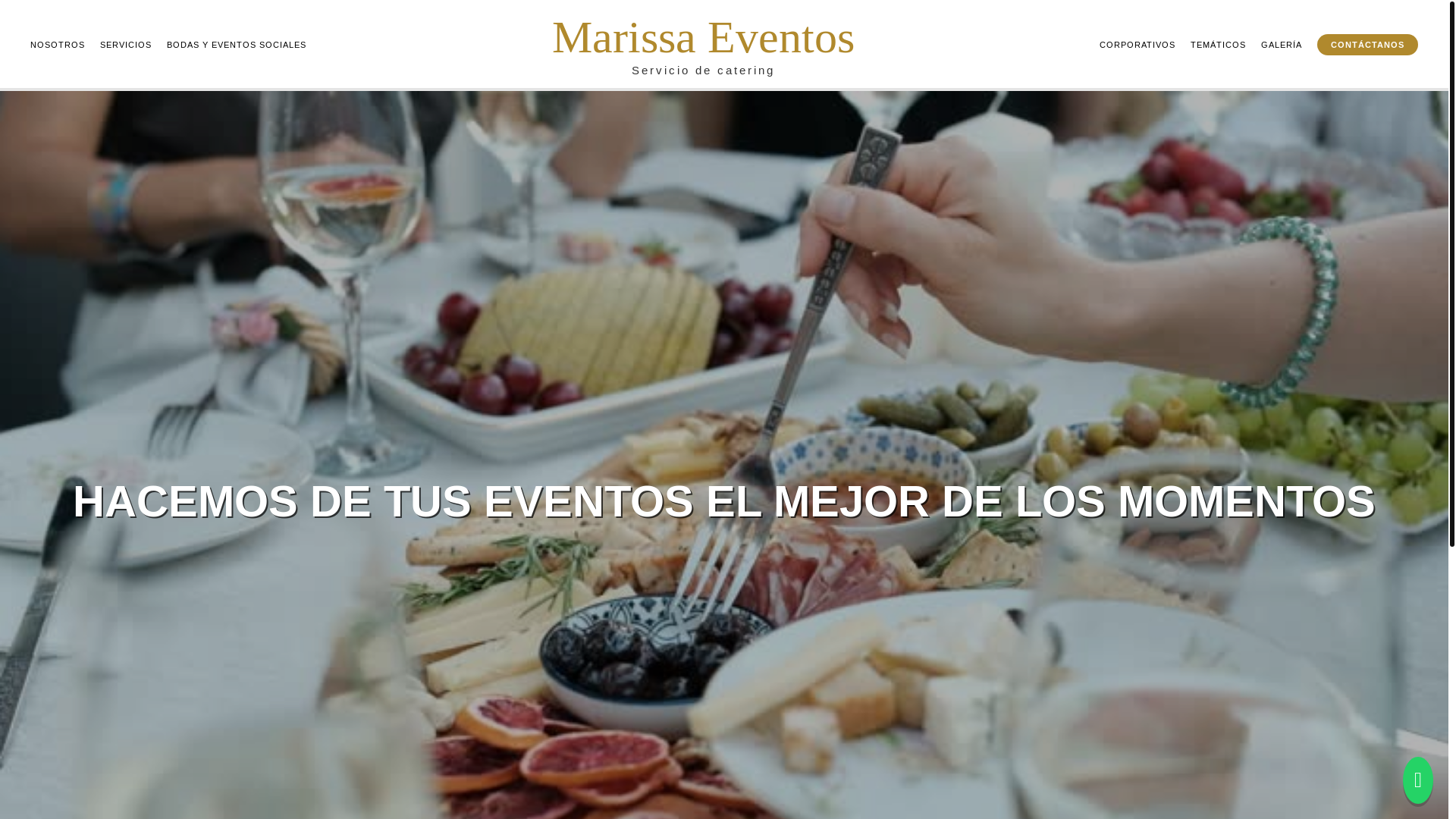 website screenshot of https://eventoscarissma.com/