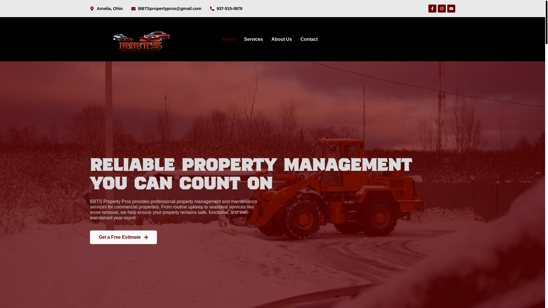 website screenshot of https://bbtspropertypros.com/
