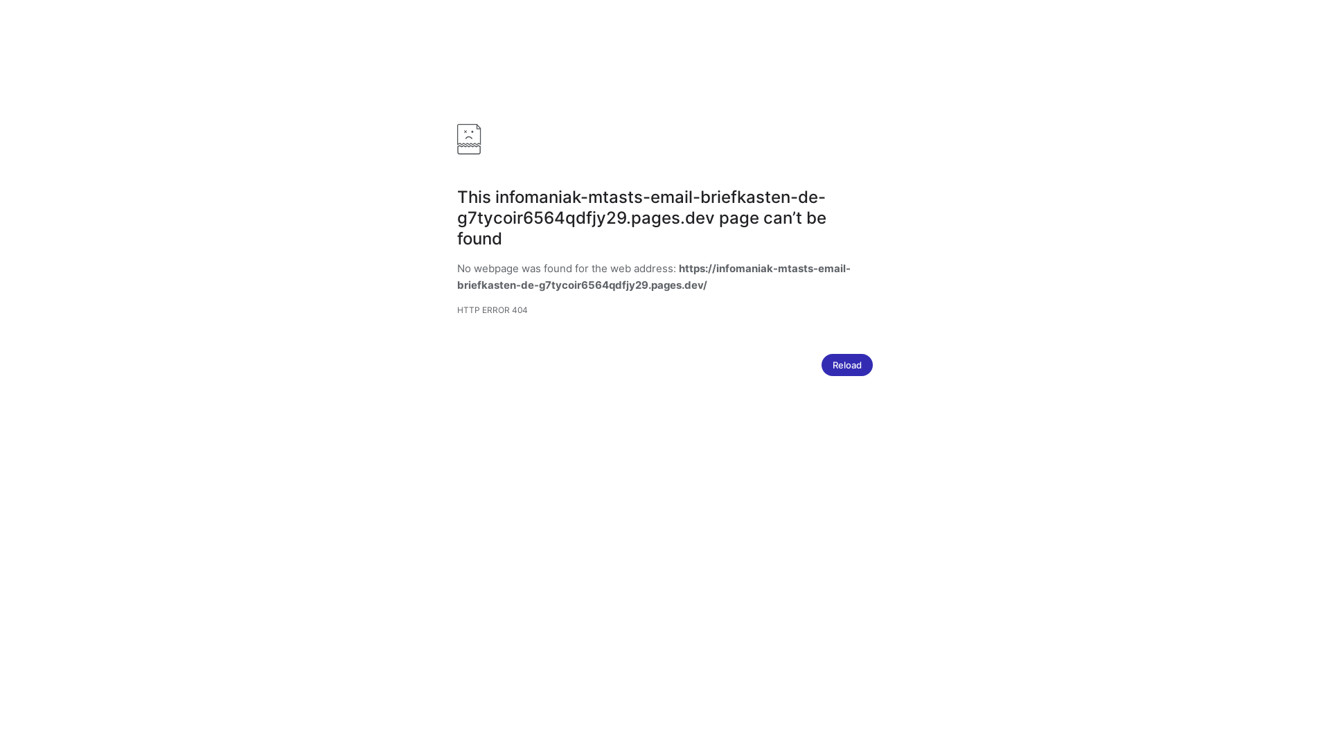 website screenshot of https://infomaniak-mtasts-email-briefkasten-de-g7tycoir6564qdfjy29.pages.dev/