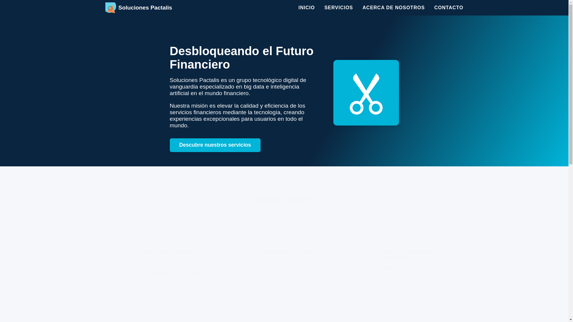 website screenshot of https://pactalis.com/