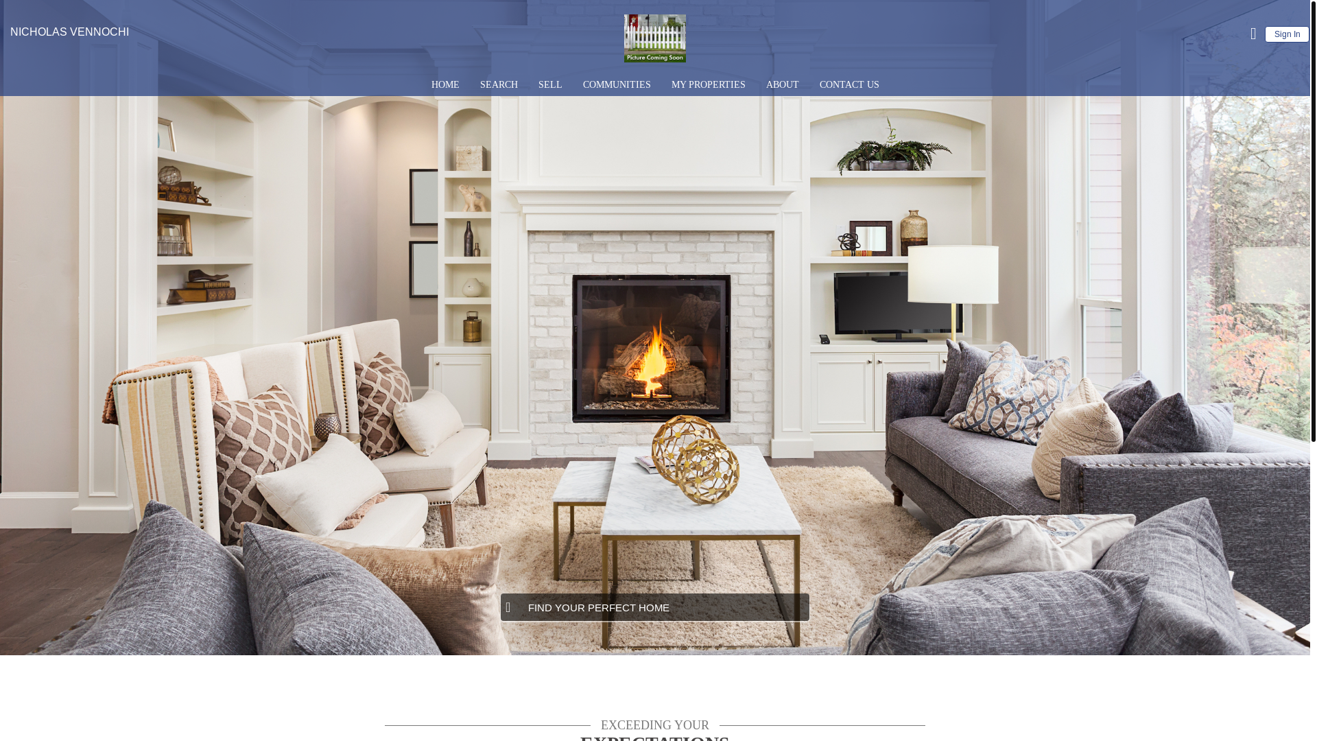 website screenshot of https://nicksellsnewhampshire.com/