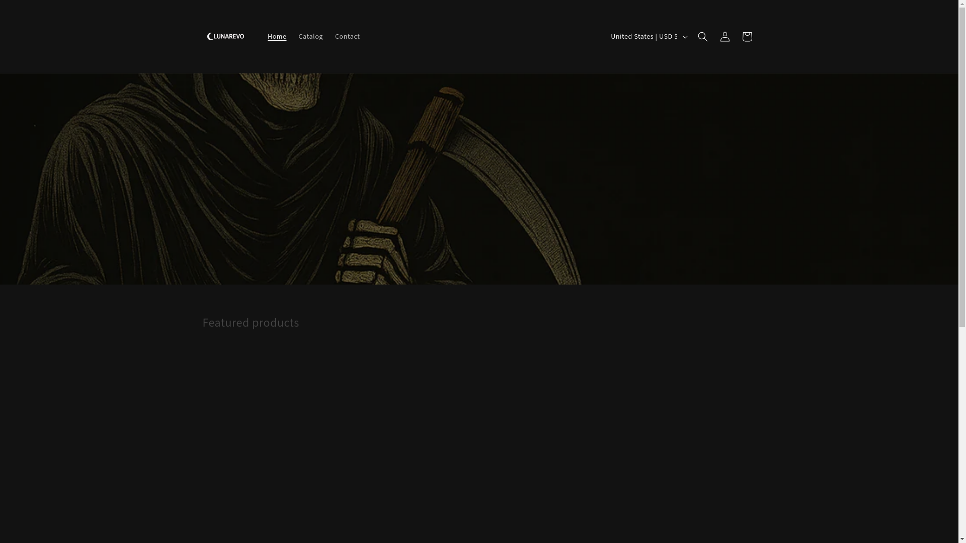 website screenshot of https://lunarevo.shop/