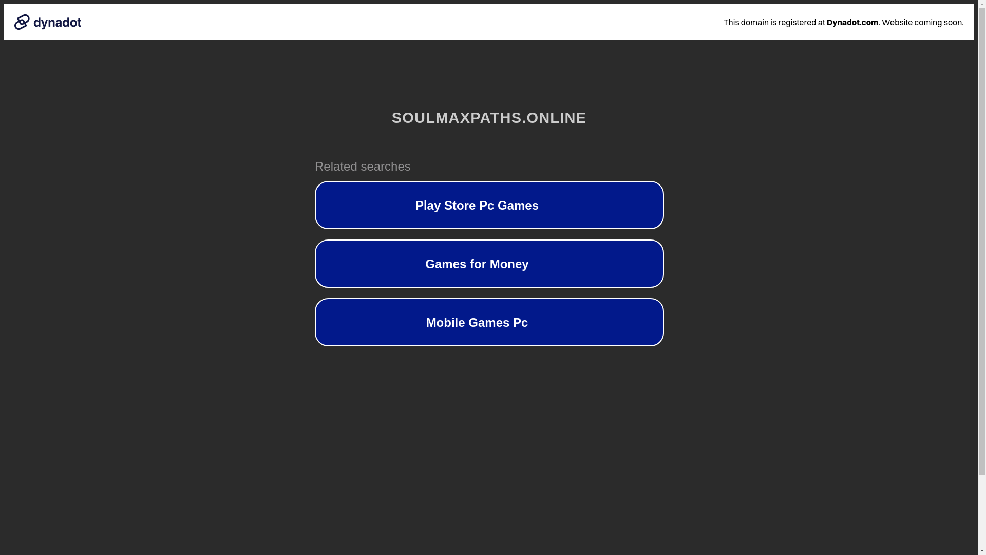 website screenshot of https://soulmaxpaths.online/