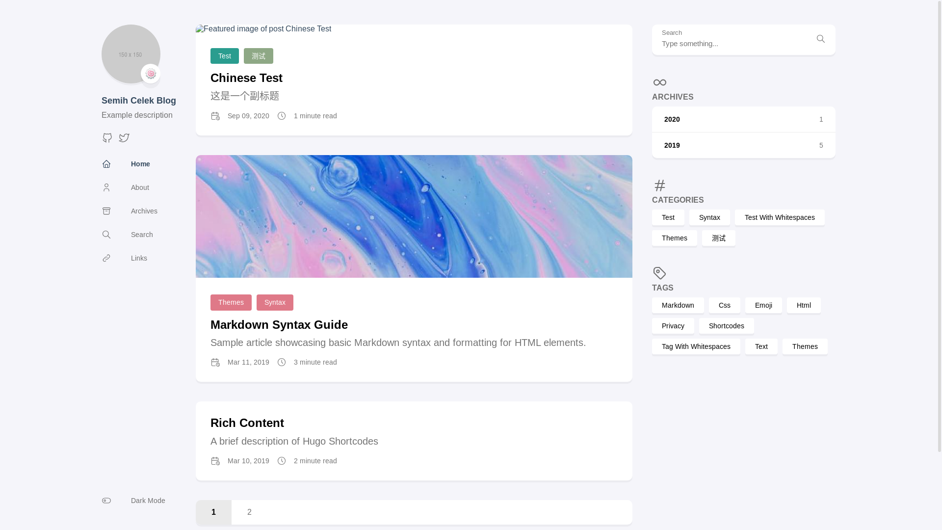 website screenshot of https://blogsite-799.pages.dev/