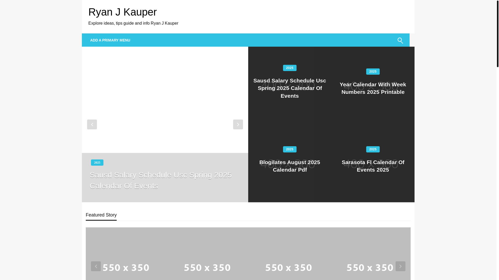 website screenshot of https://ryanjkauper.pages.dev/