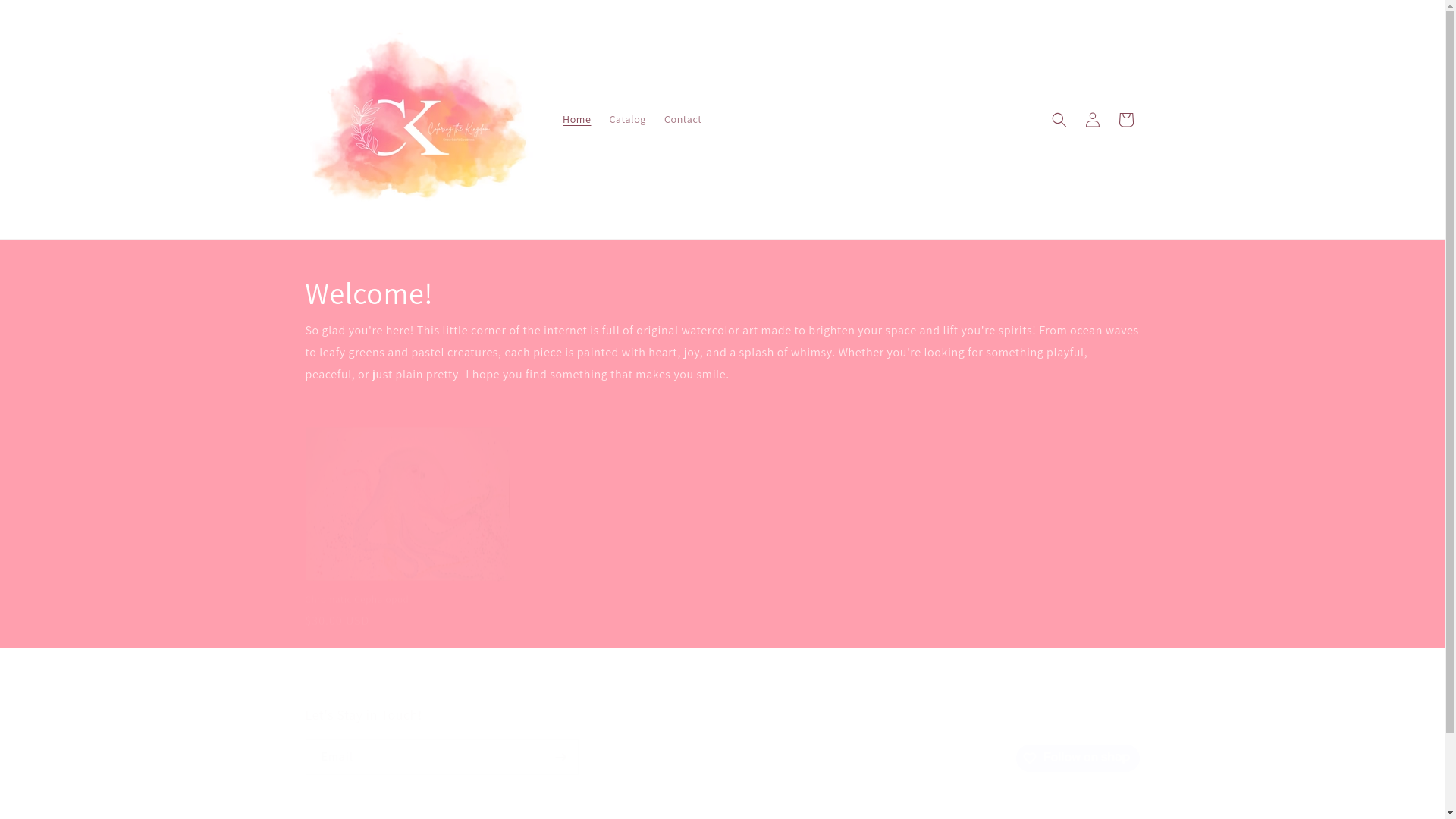 website screenshot of https://coloringthekingdom.net/