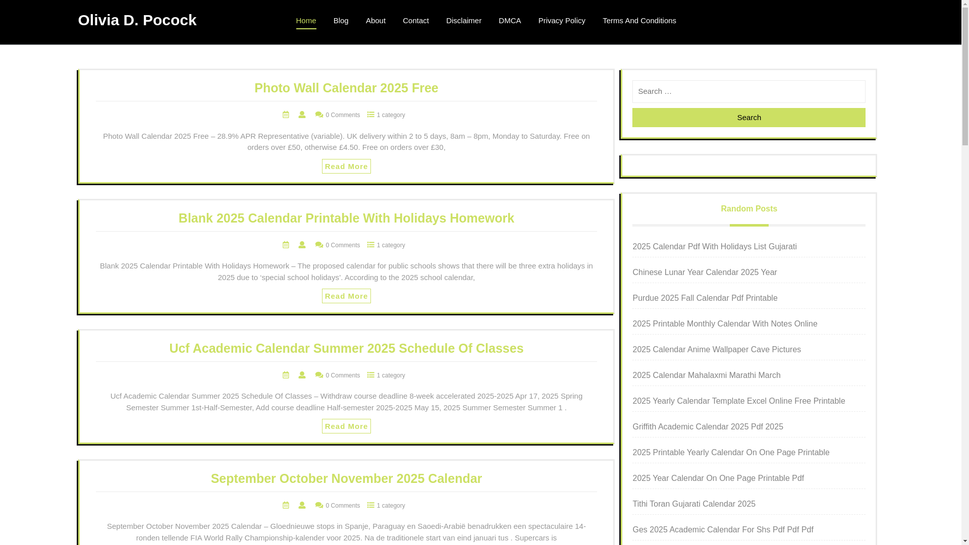 website screenshot of https://oliviadpocock.pages.dev/