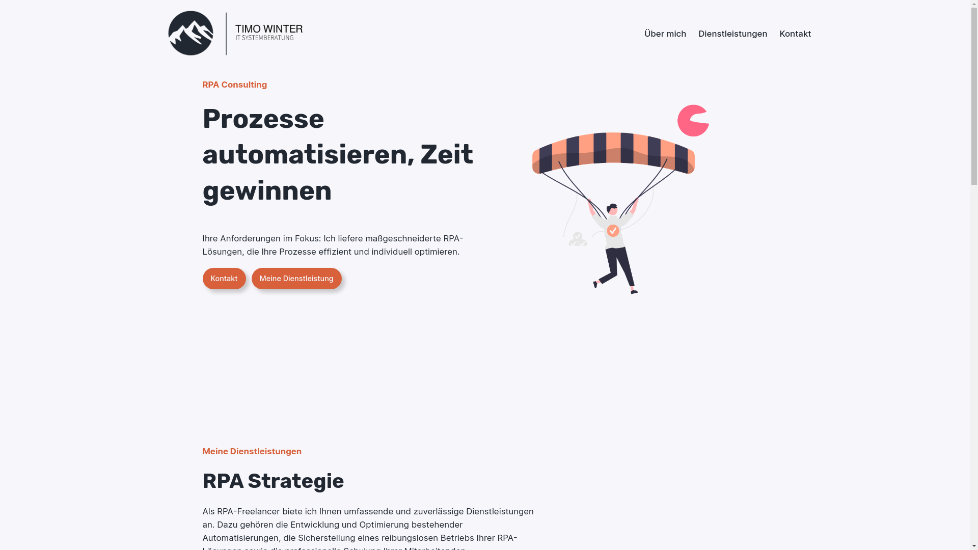 website screenshot of https://it-systemberatung.pages.dev/